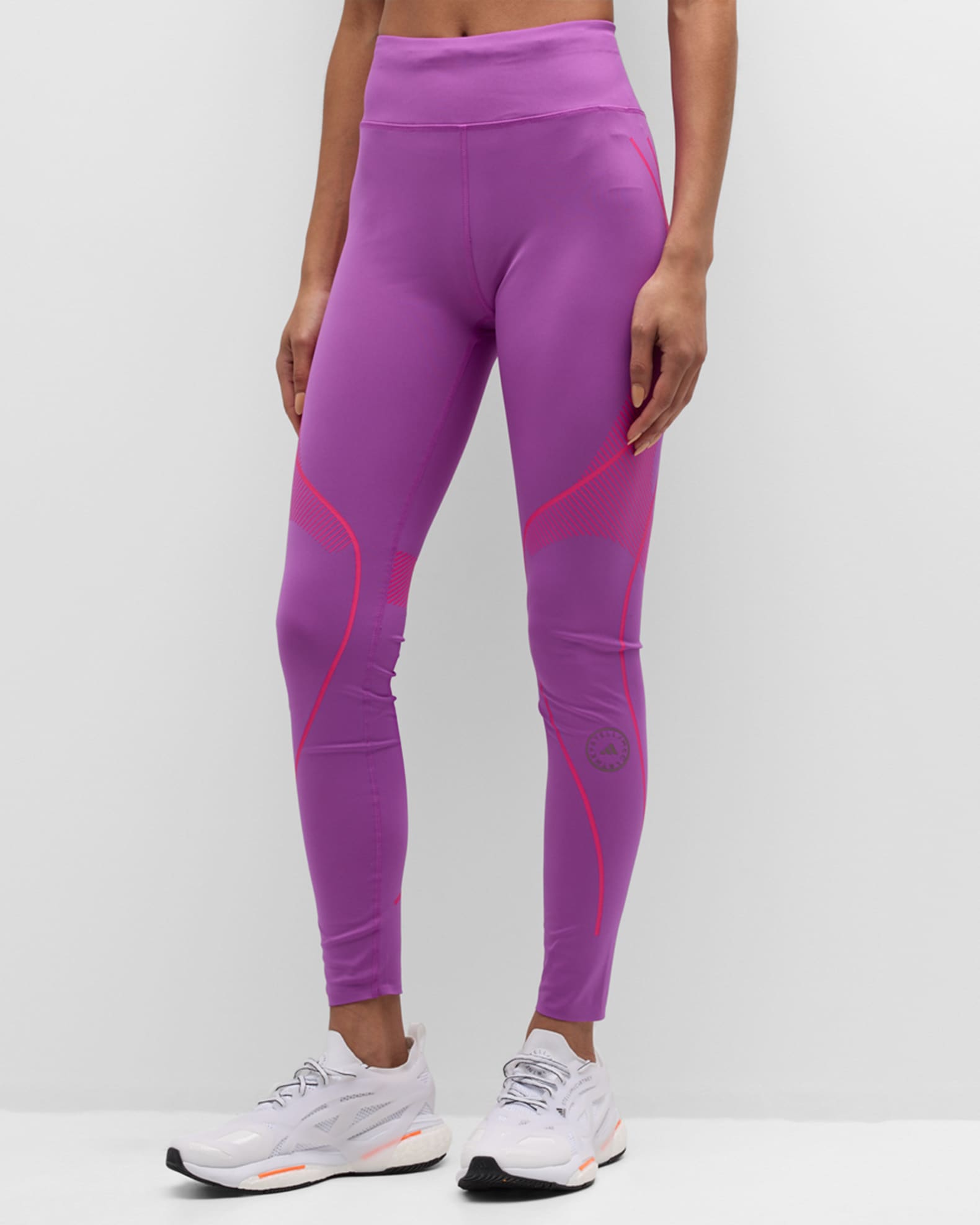 Adidas by Stella Mccartney Truepace Running Leggings Shock Purple