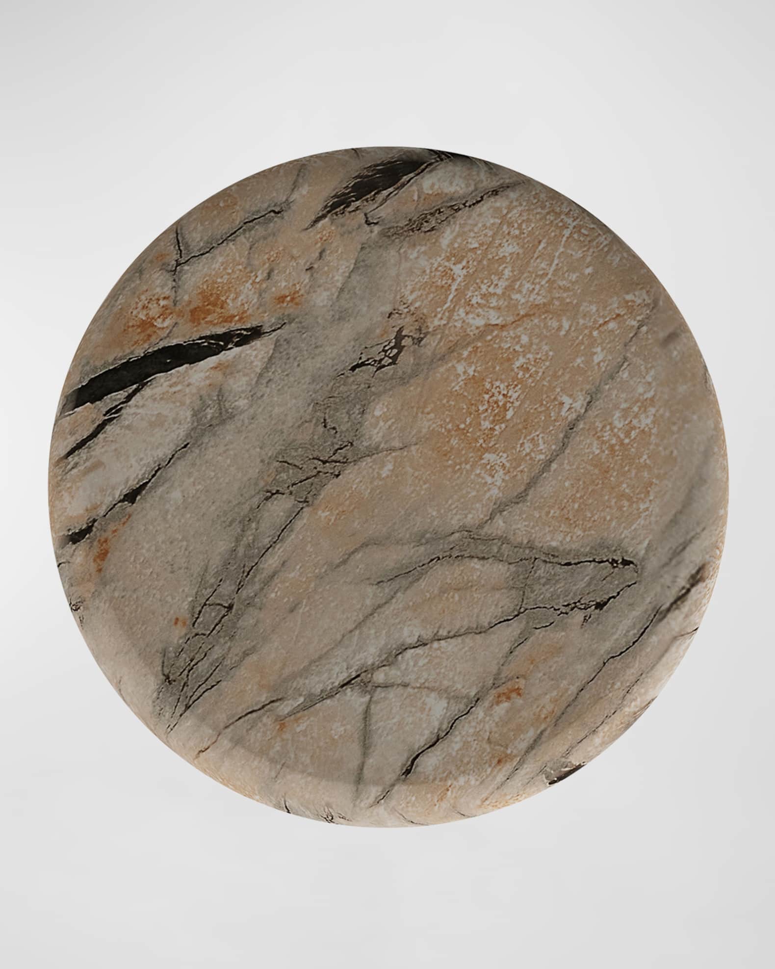 Zahara Faux Marble Drink Table 1