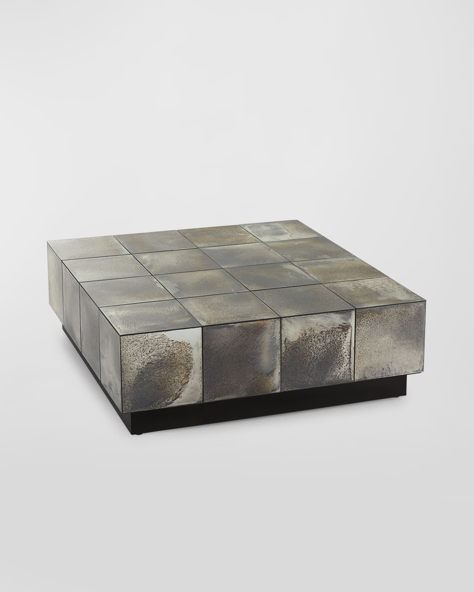 Antonia Antiqued Mirror Cocktail Table 1