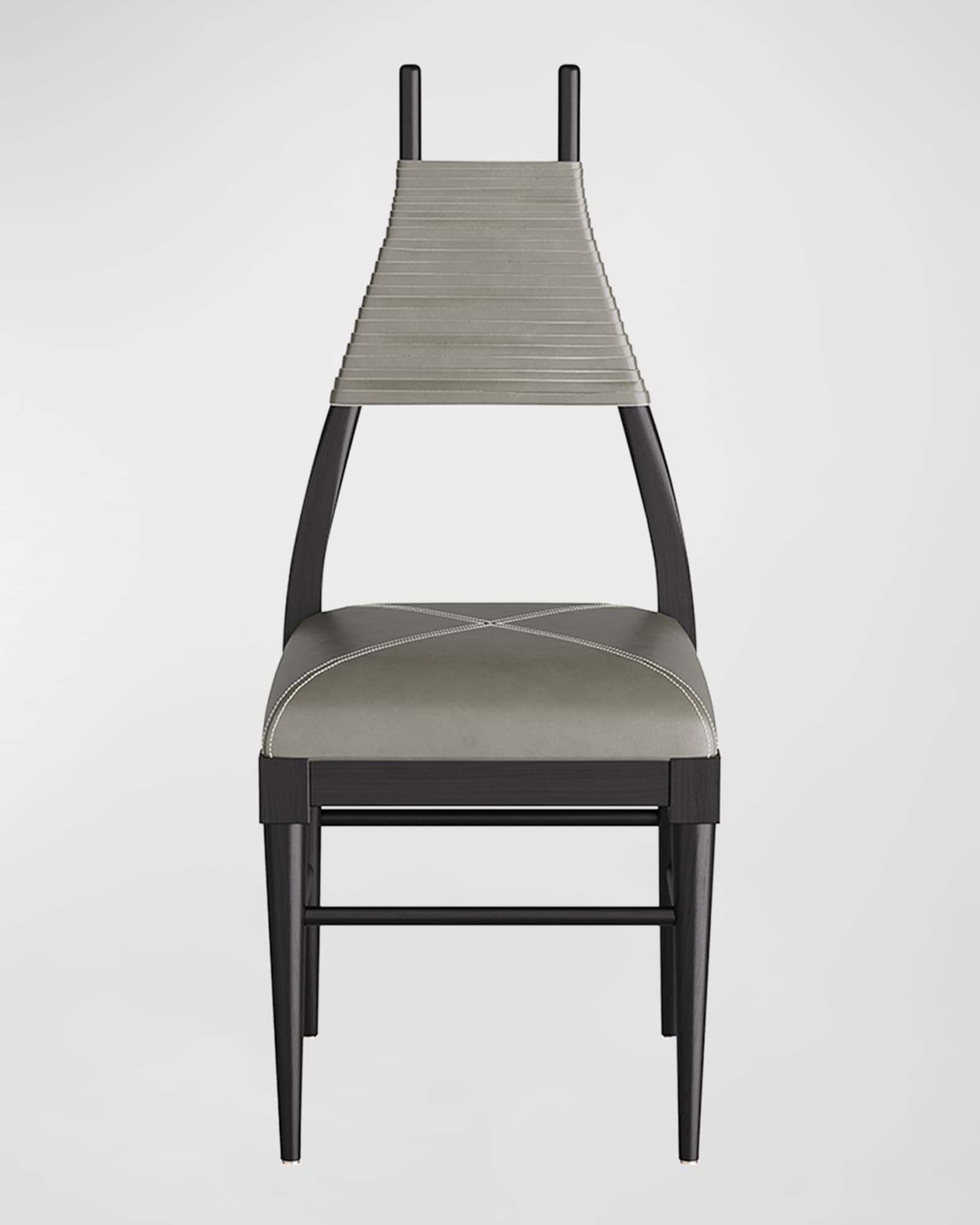Biziki Leather Dining Side Chair 1