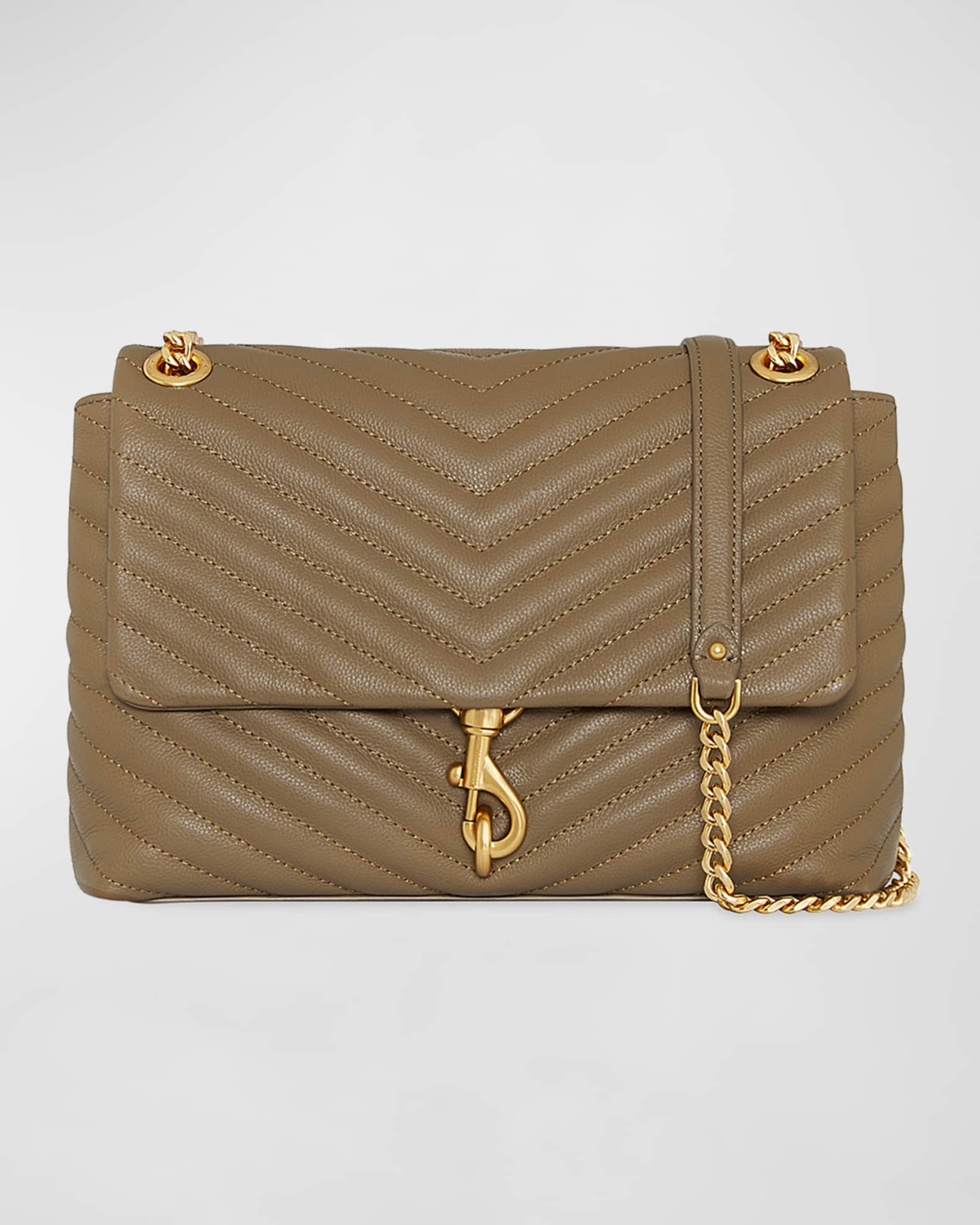 Rebecca Minkoff Edie Flap Quilted Leather Shoulder Bag | Neiman Marcus