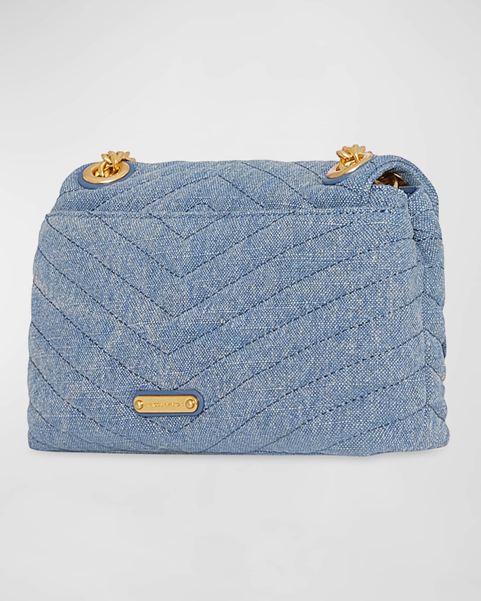 Edie denim shoulder 2025 bag