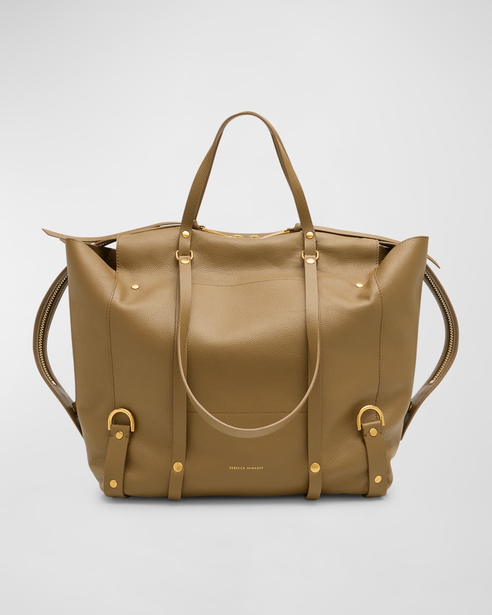 Rebecca Minkoff Surplus Zip Leather Tote Bag Neiman Marcus