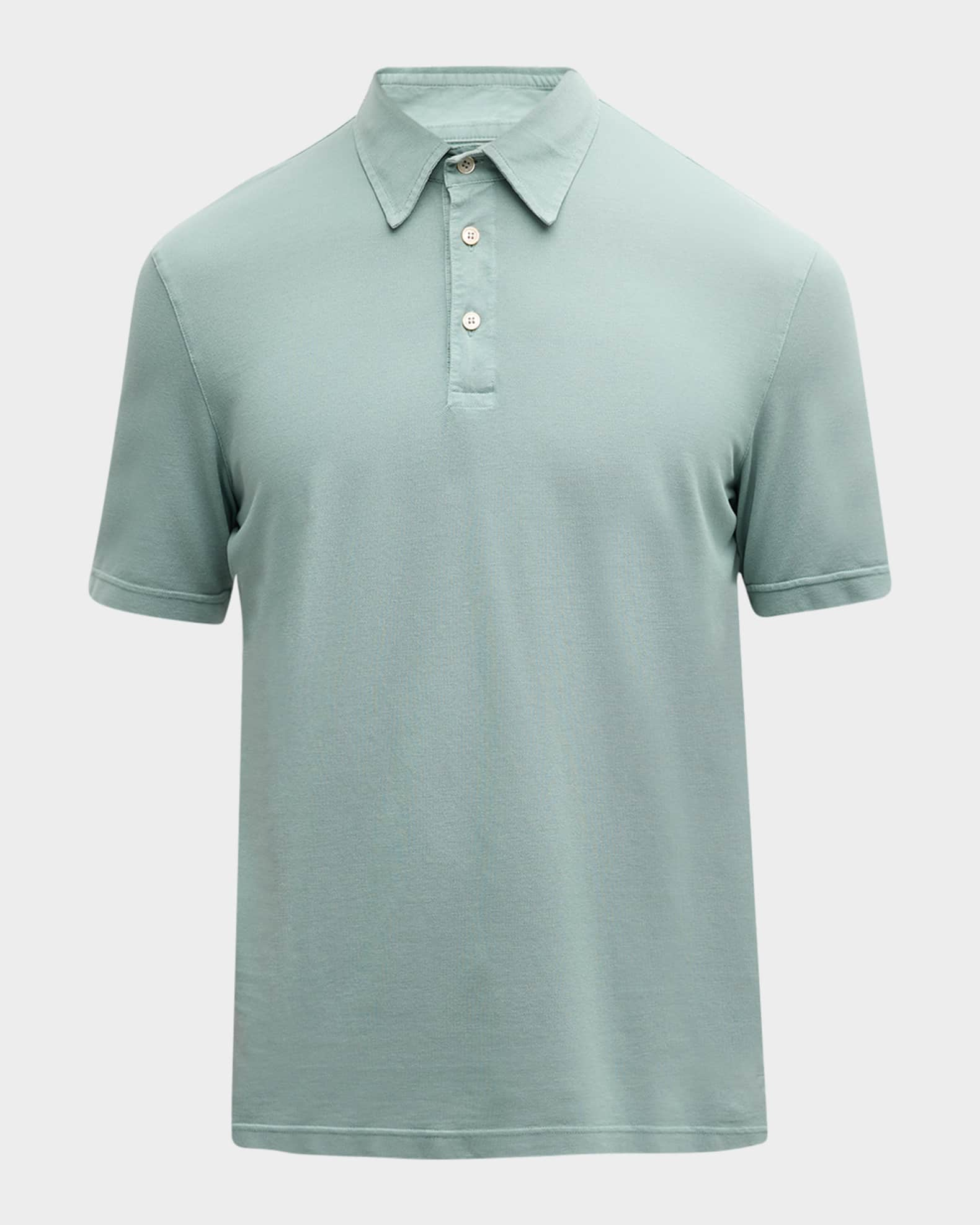 Cotton piquÃ© polo shirt