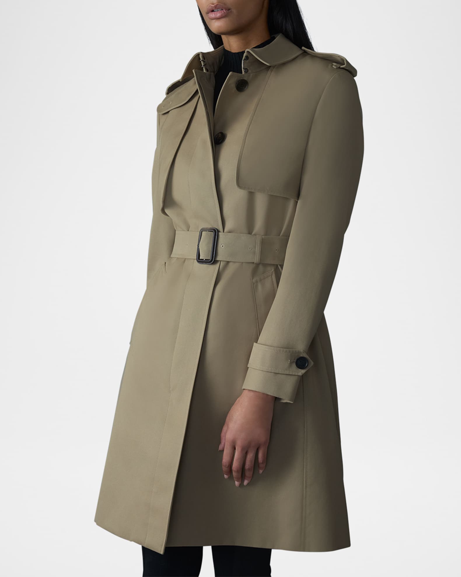 Mackage Winn 2-in-1 Classic Trench Coat | Neiman Marcus