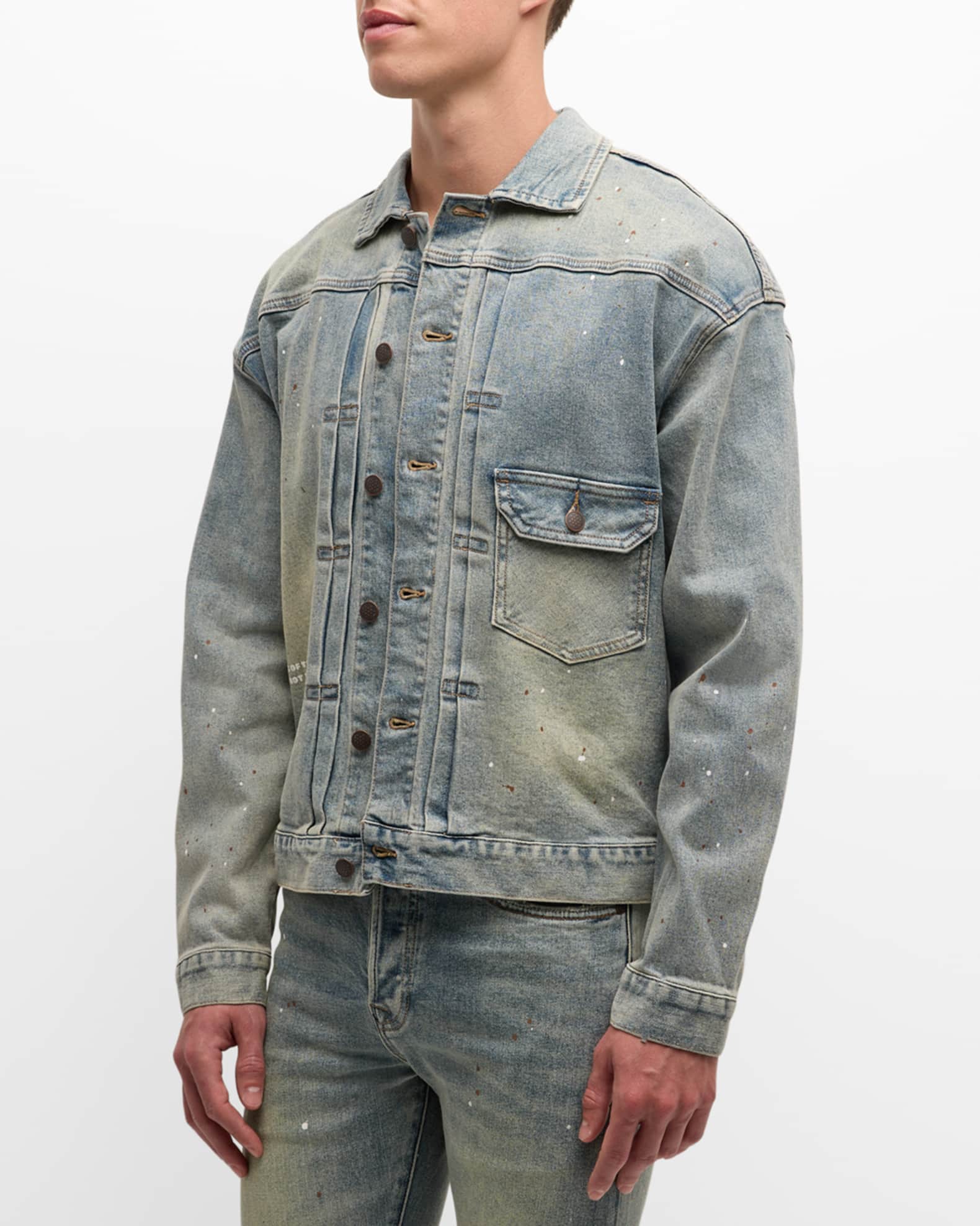 Billionaire boys club jean jacket hot sale