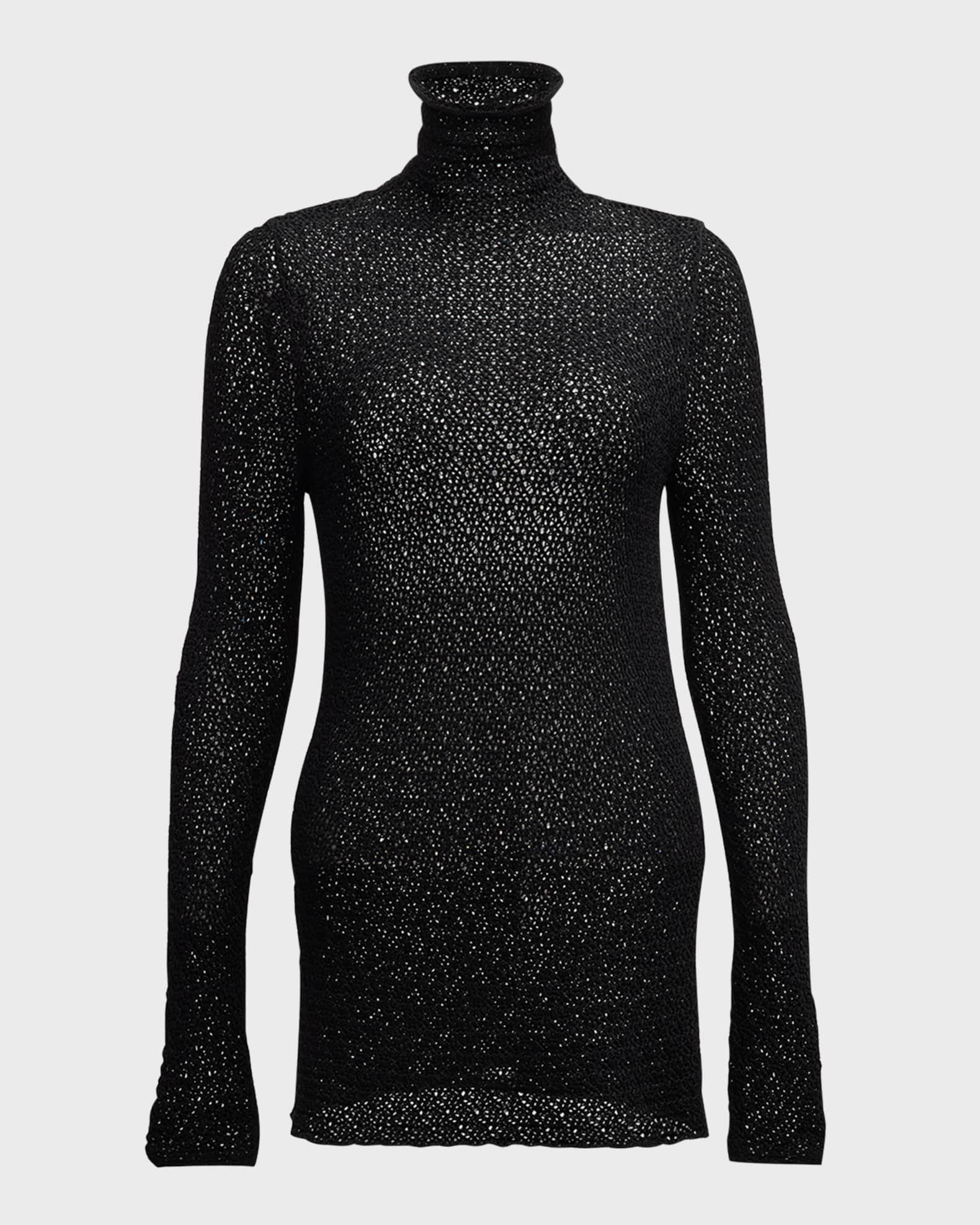 TOTEME Black Heavyweight Turtleneck