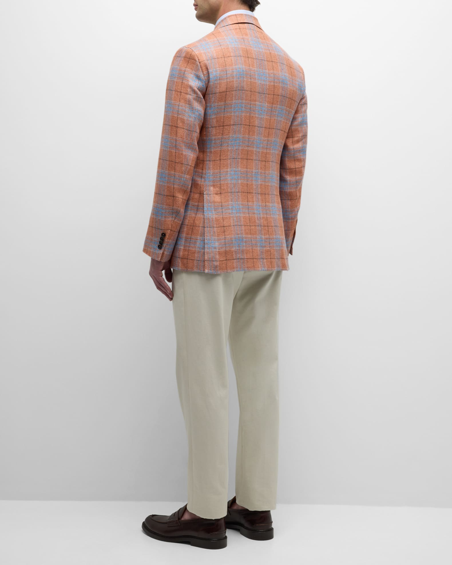 Sid Mashburn Men's Virgil No. 2 Plaid Hopsack Sport Coat | Neiman Marcus