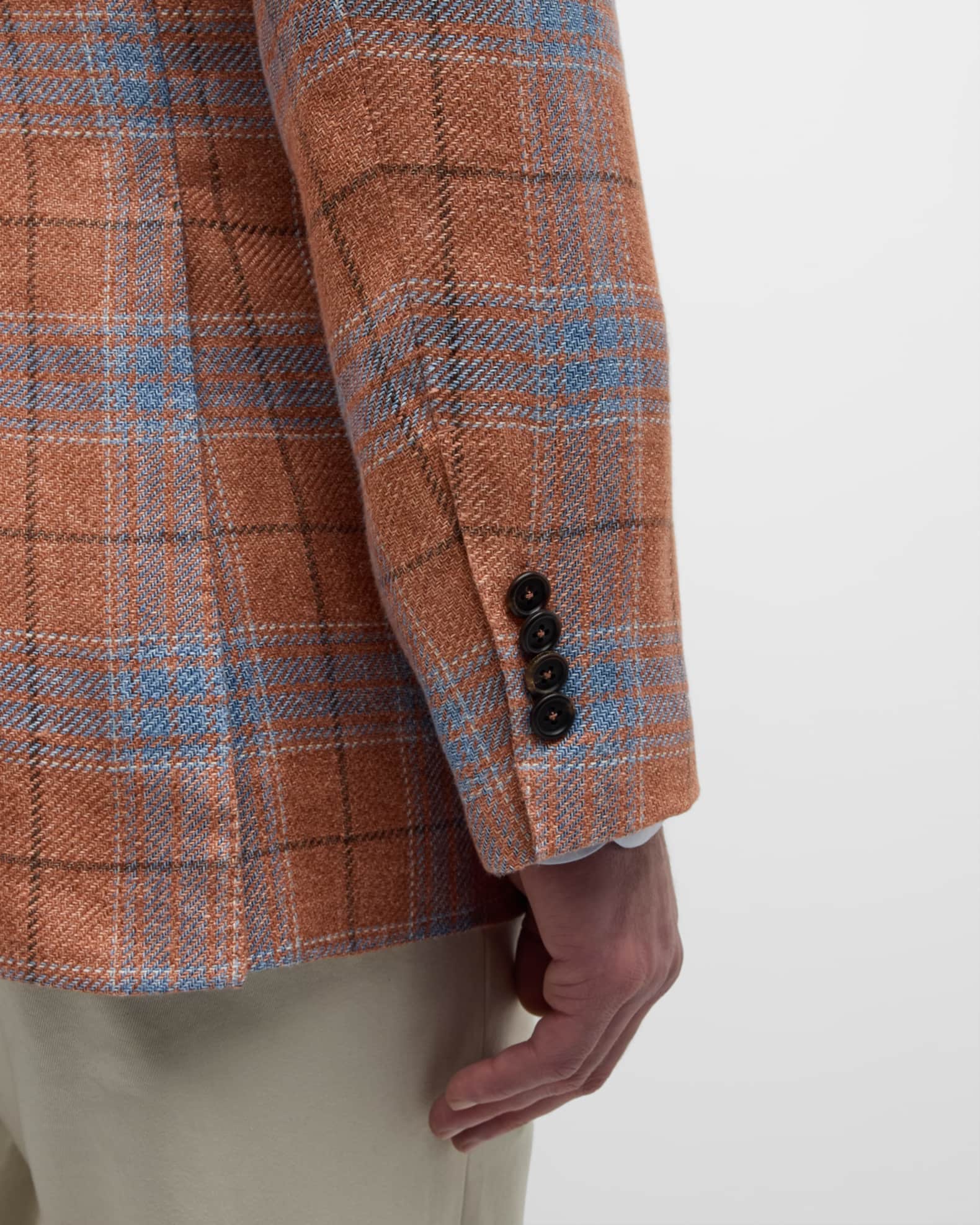 Sid Mashburn Men's Virgil No. 2 Plaid Hopsack Sport Coat | Neiman Marcus