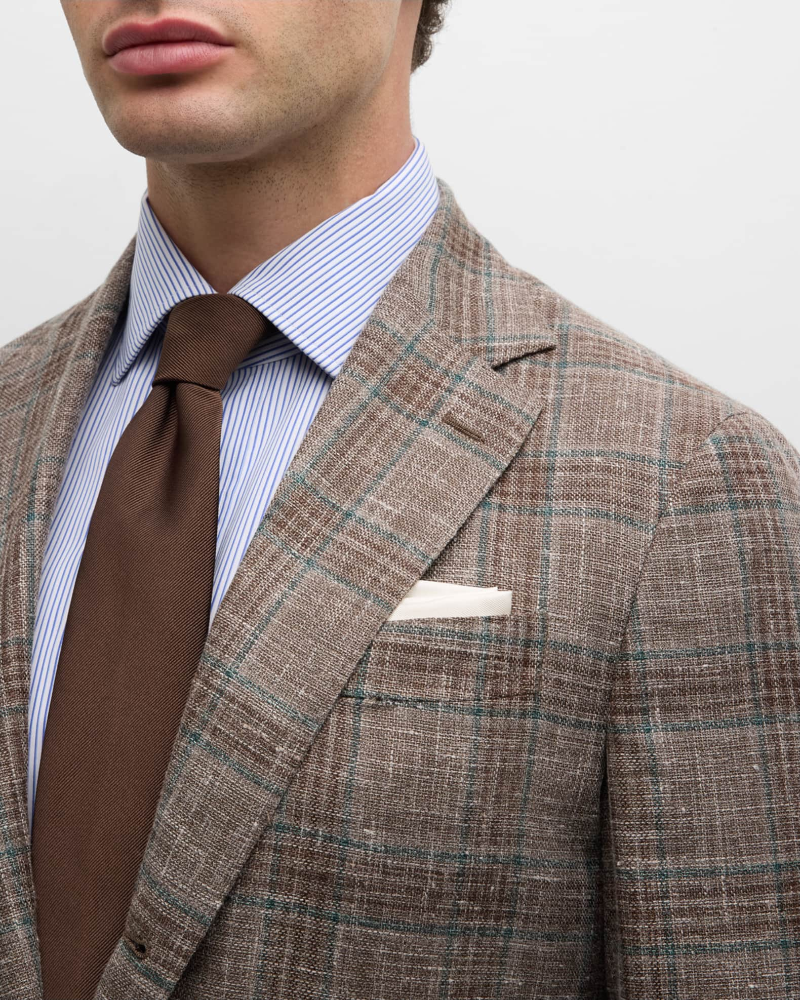 Sid Mashburn Men's Kincaid No. 2 Plaid Hopsack Sport Coat | Neiman Marcus