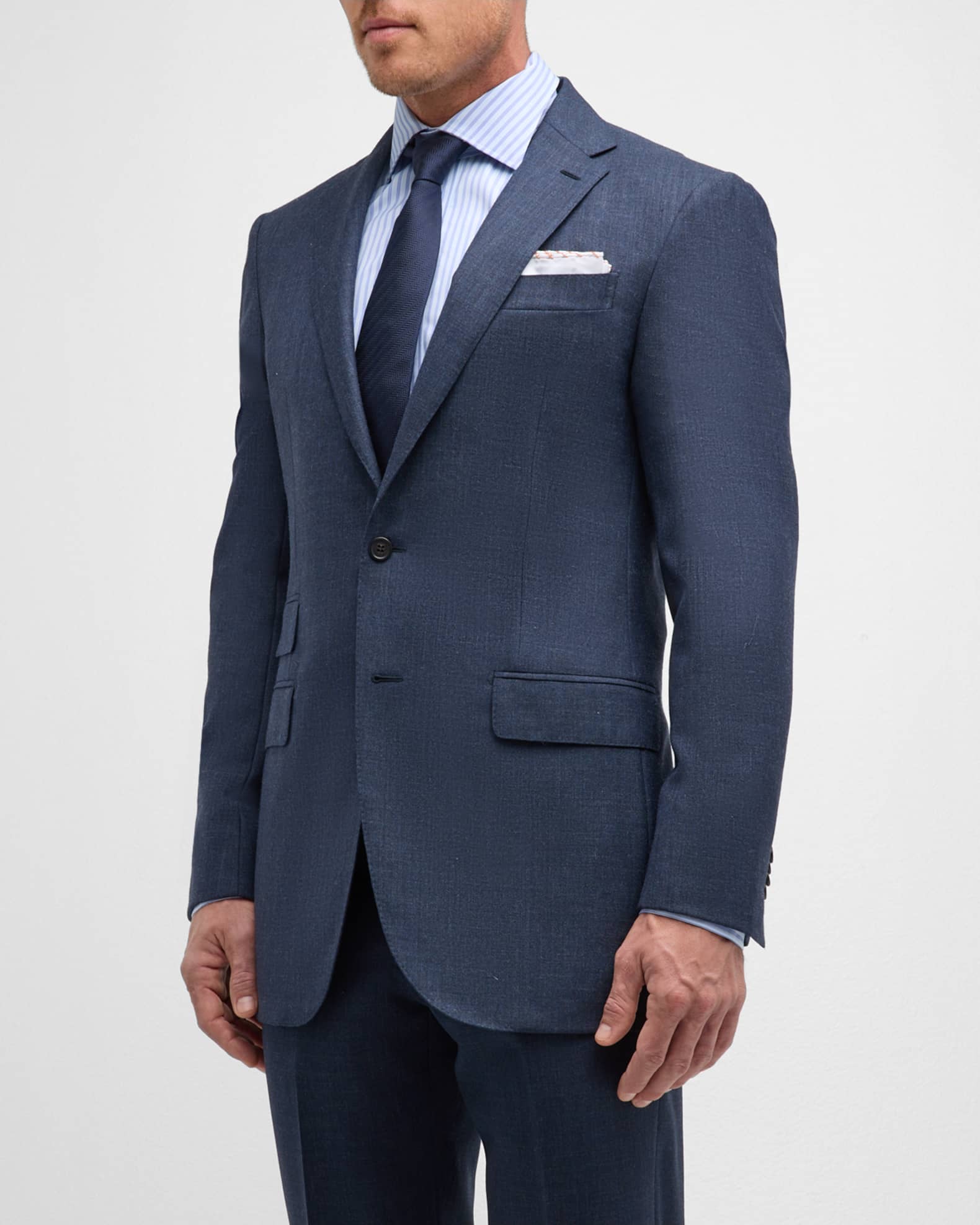 Sid Mashburn Men's Kincaid No. 3 High Twist Wool Suit | Neiman Marcus