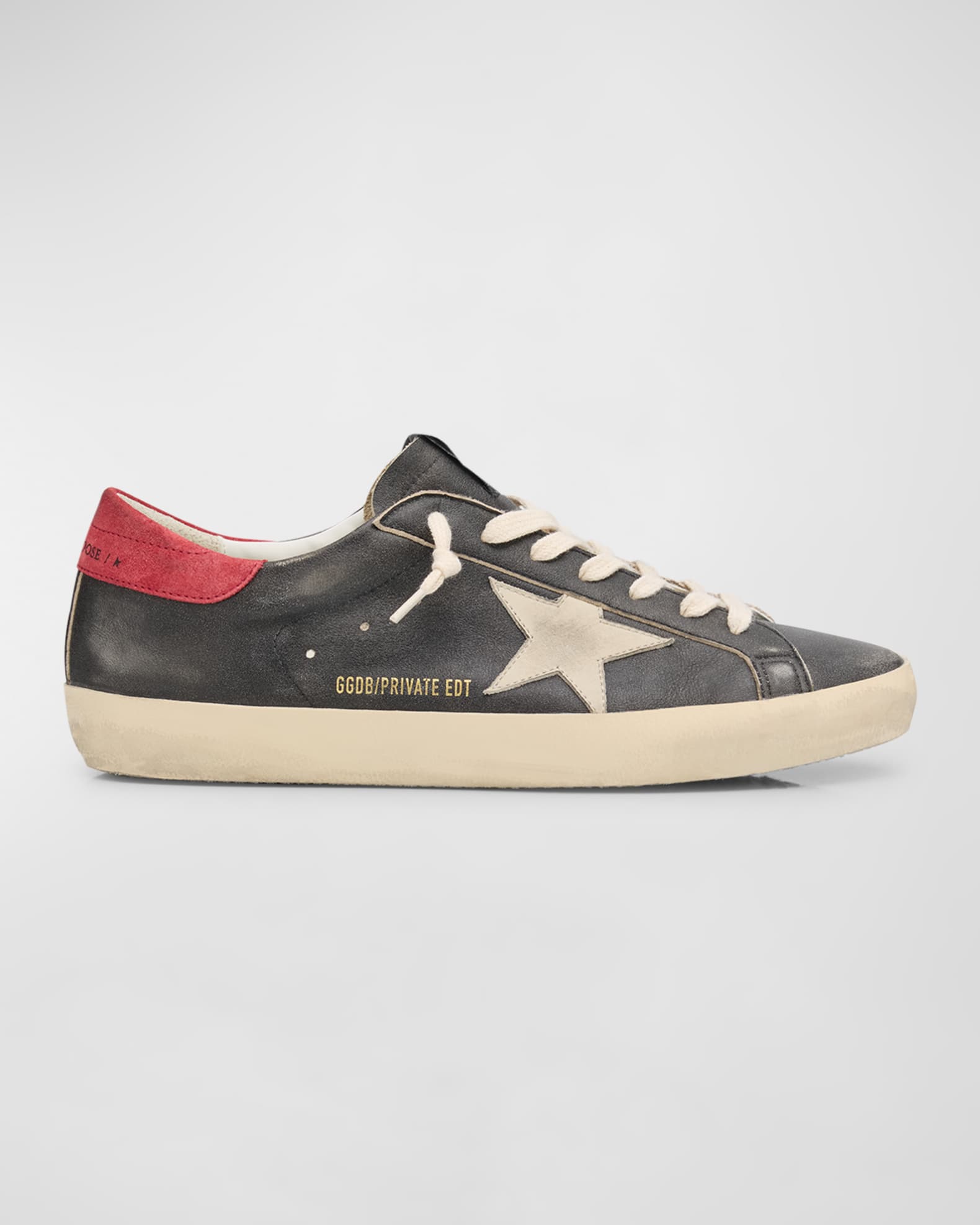 Men's Superstar Leather Low-Top Sneakers 0