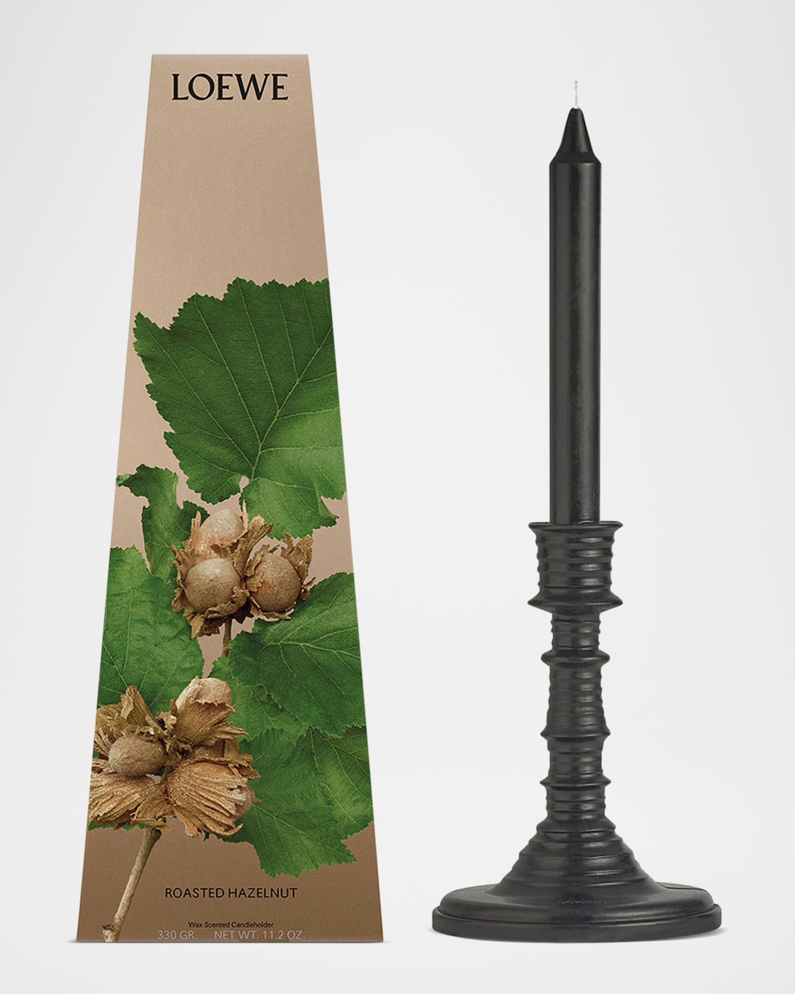 Roasted Hazelnut Candleholder Candle, 330 g