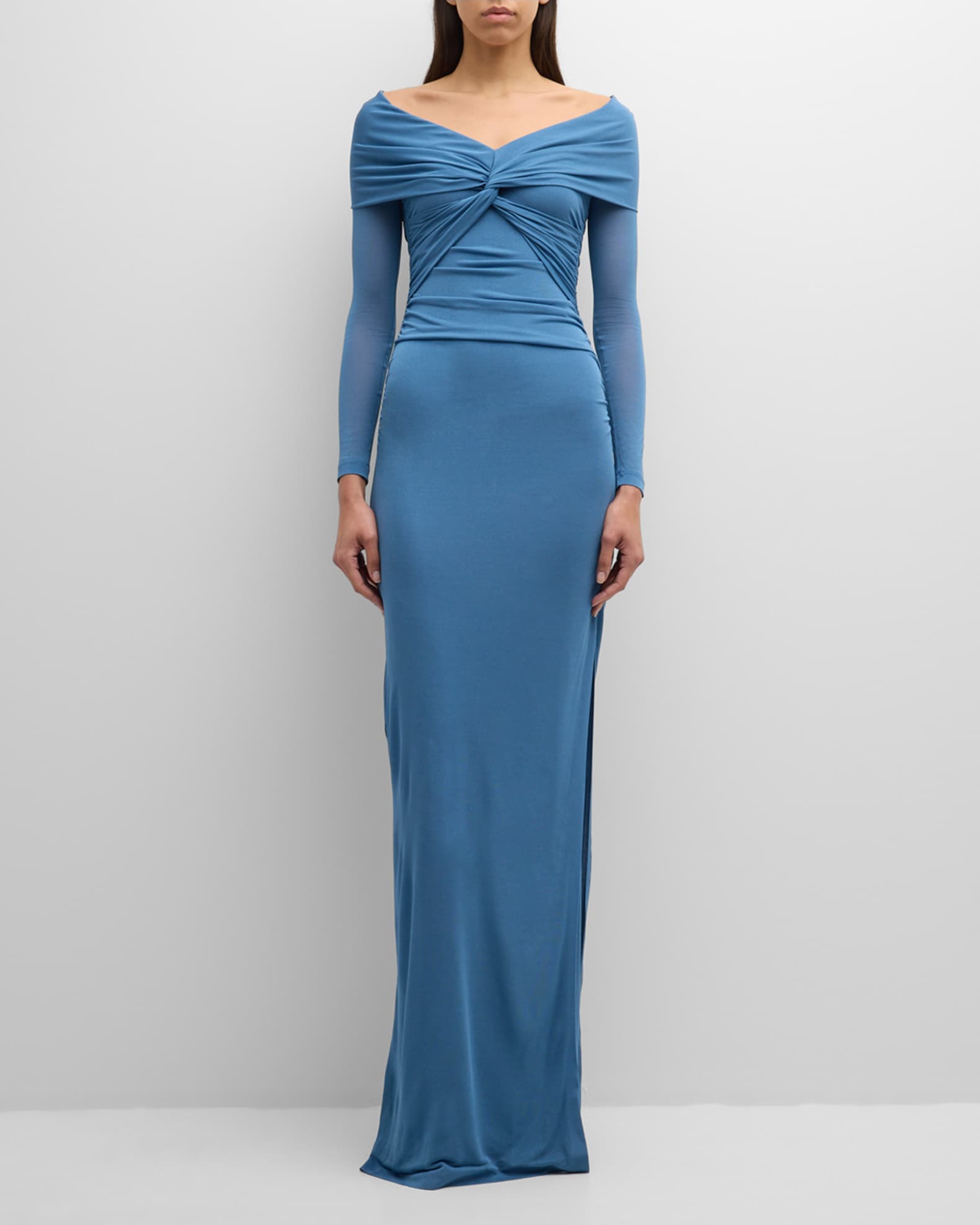 Neiman marcus long cheap dresses sale