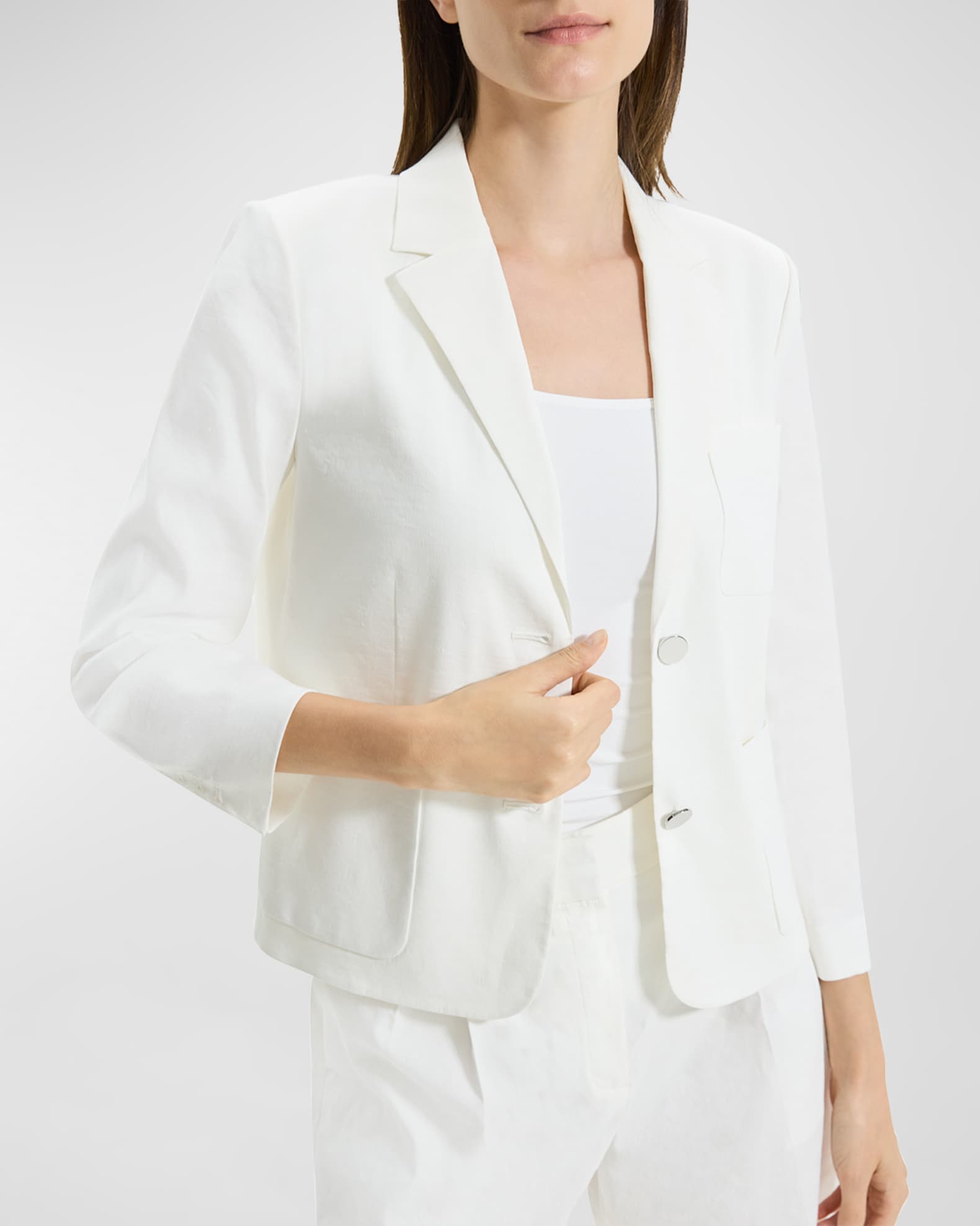 Theory white blazer online
