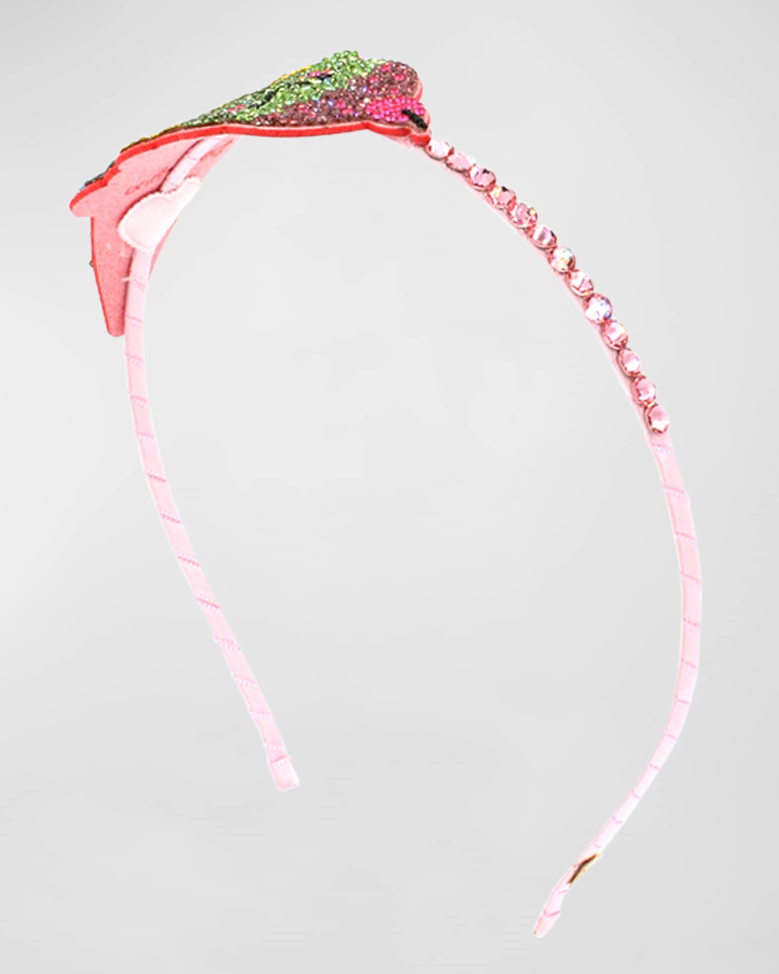 Girl's 3 Scoop Ice Cream Crystal Emoji Headband 1