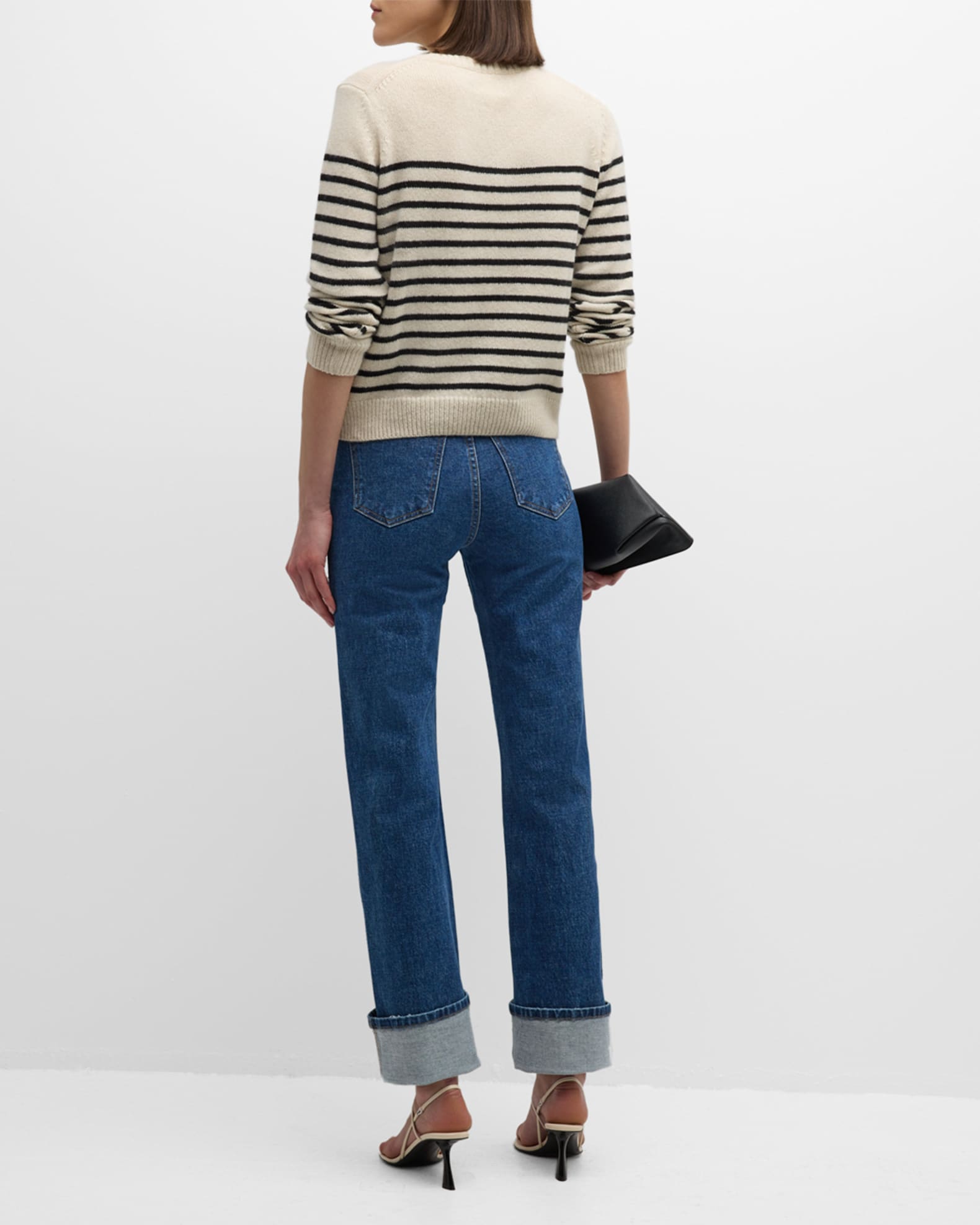 Khaite Danielle High-Rise Straight-Leg Jeans | Neiman Marcus