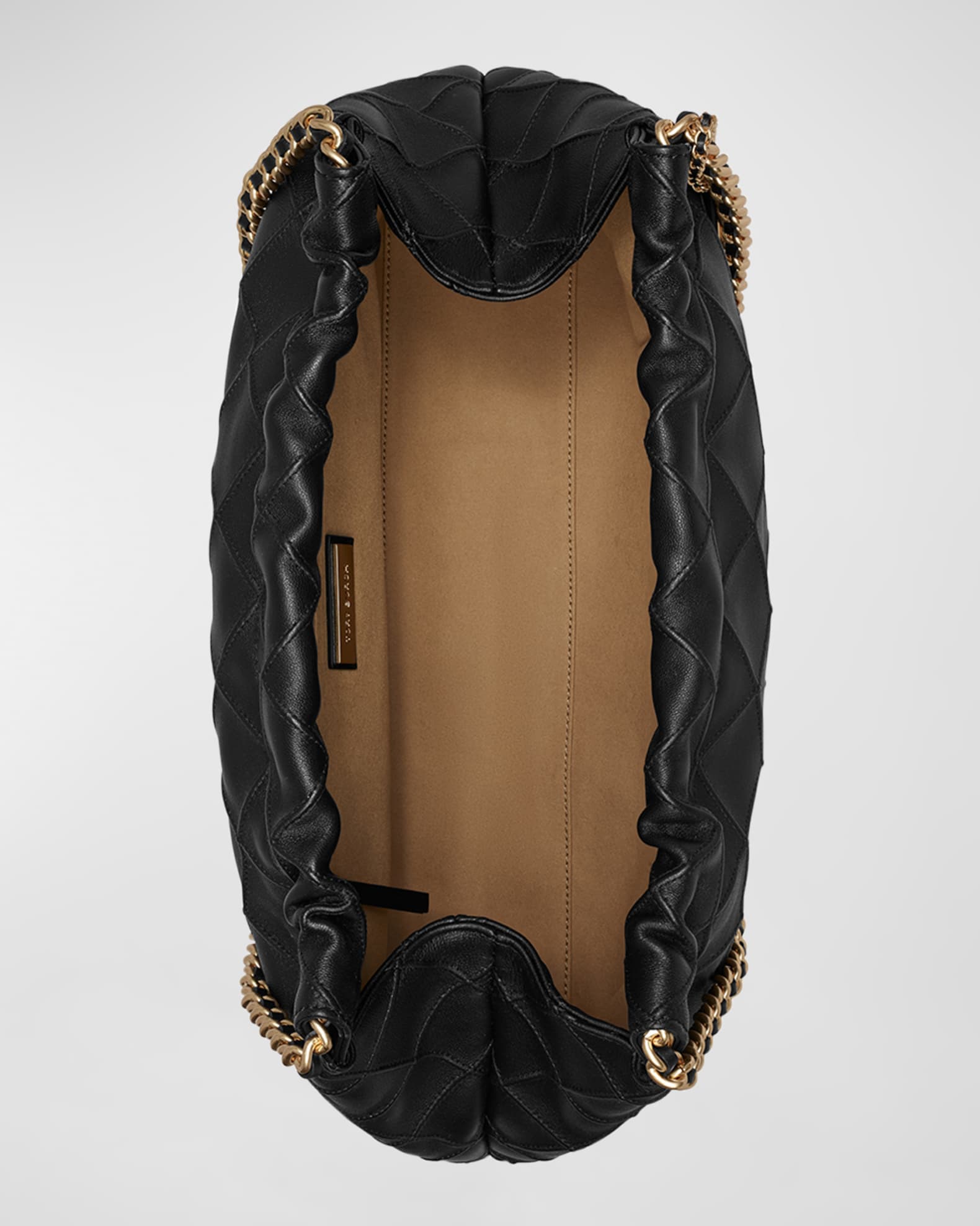 Tory Burch Fleming Drawstring Leather Hobo Bag | Neiman Marcus