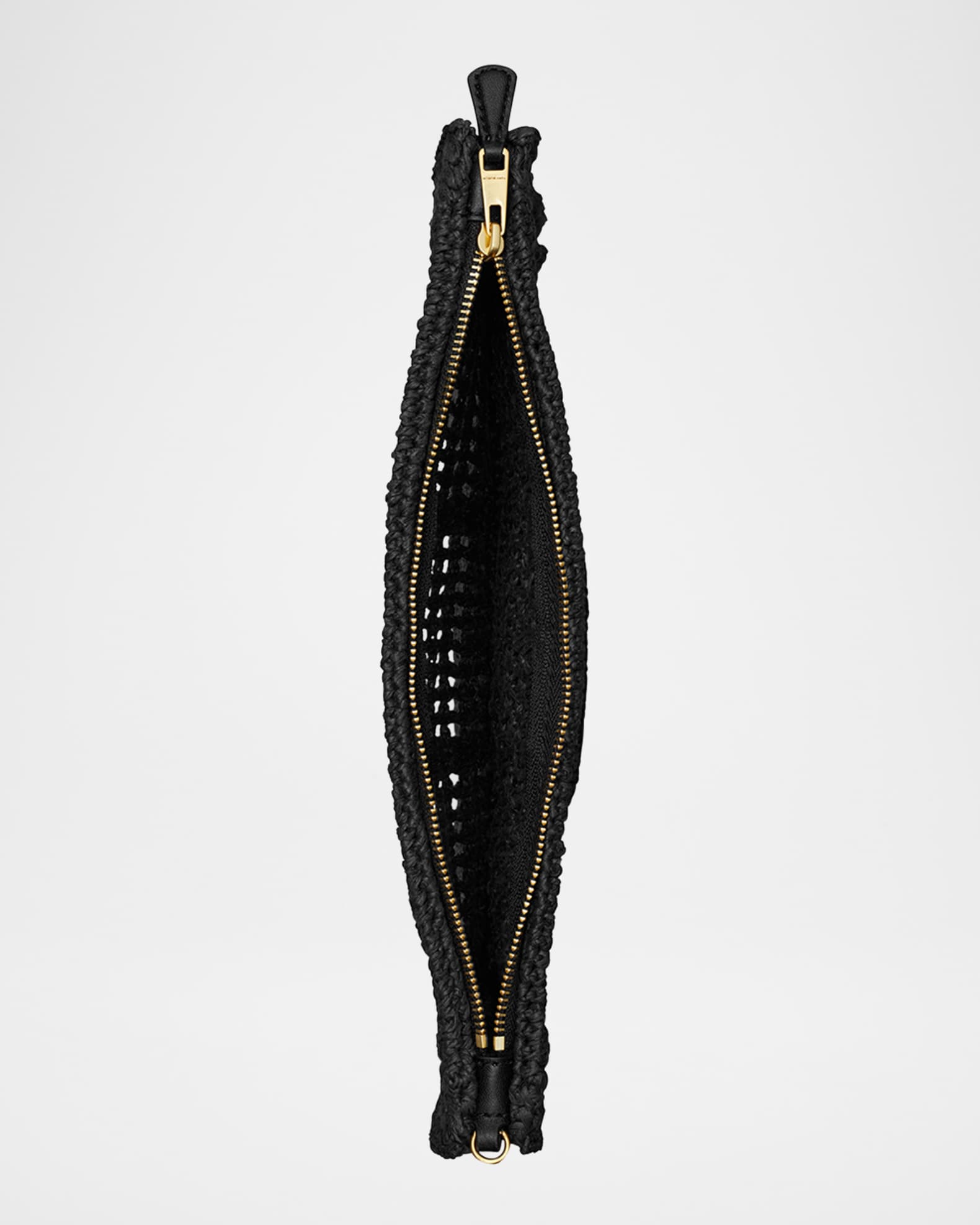 TORY BURCH Ella Crochet Pouch ブラック Tory Burch Ella Crochet Pouch Wristlet | Neiman Marcus