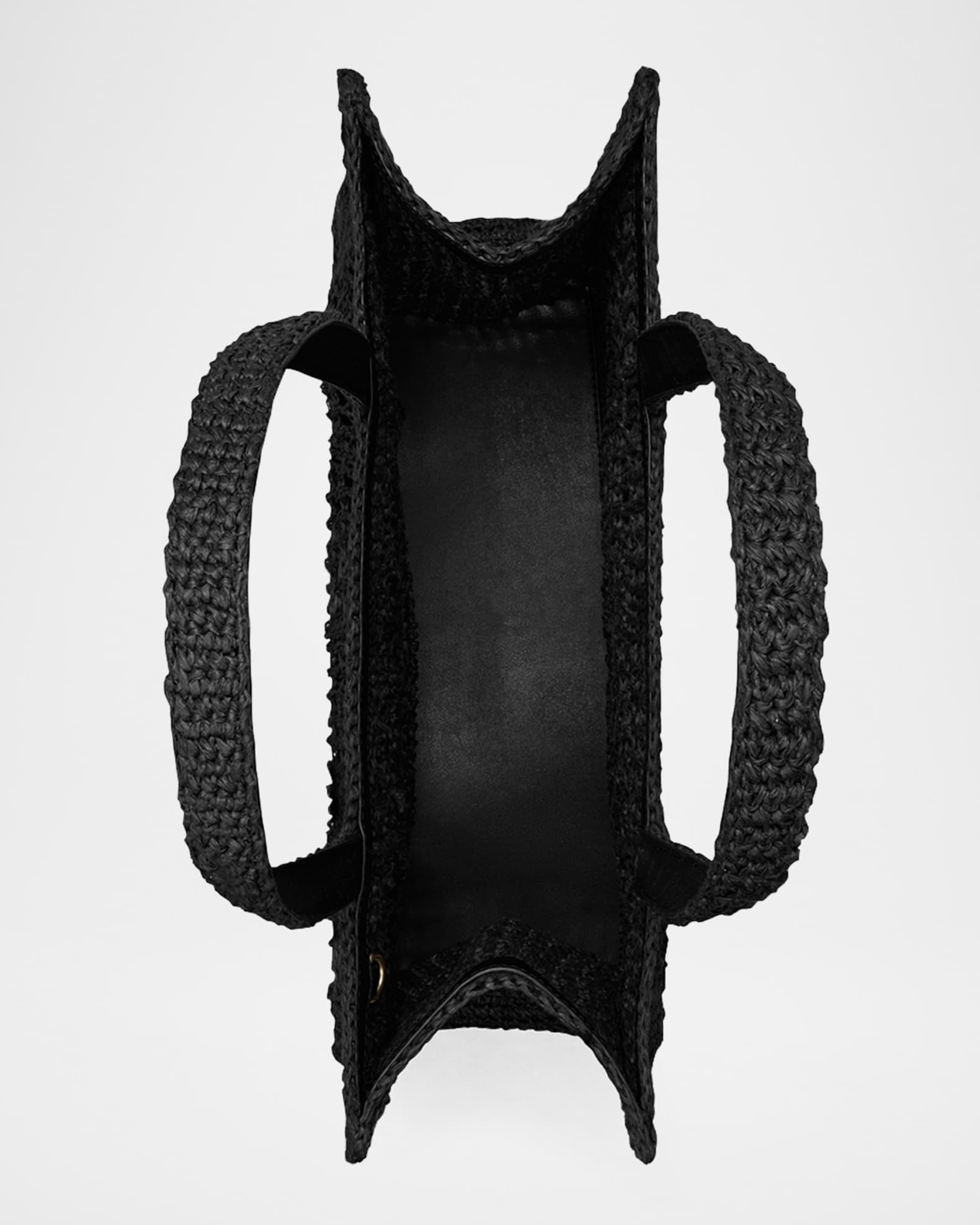 Tory Burch Ella Small Crochet Straw Tote Bag | Neiman Marcus