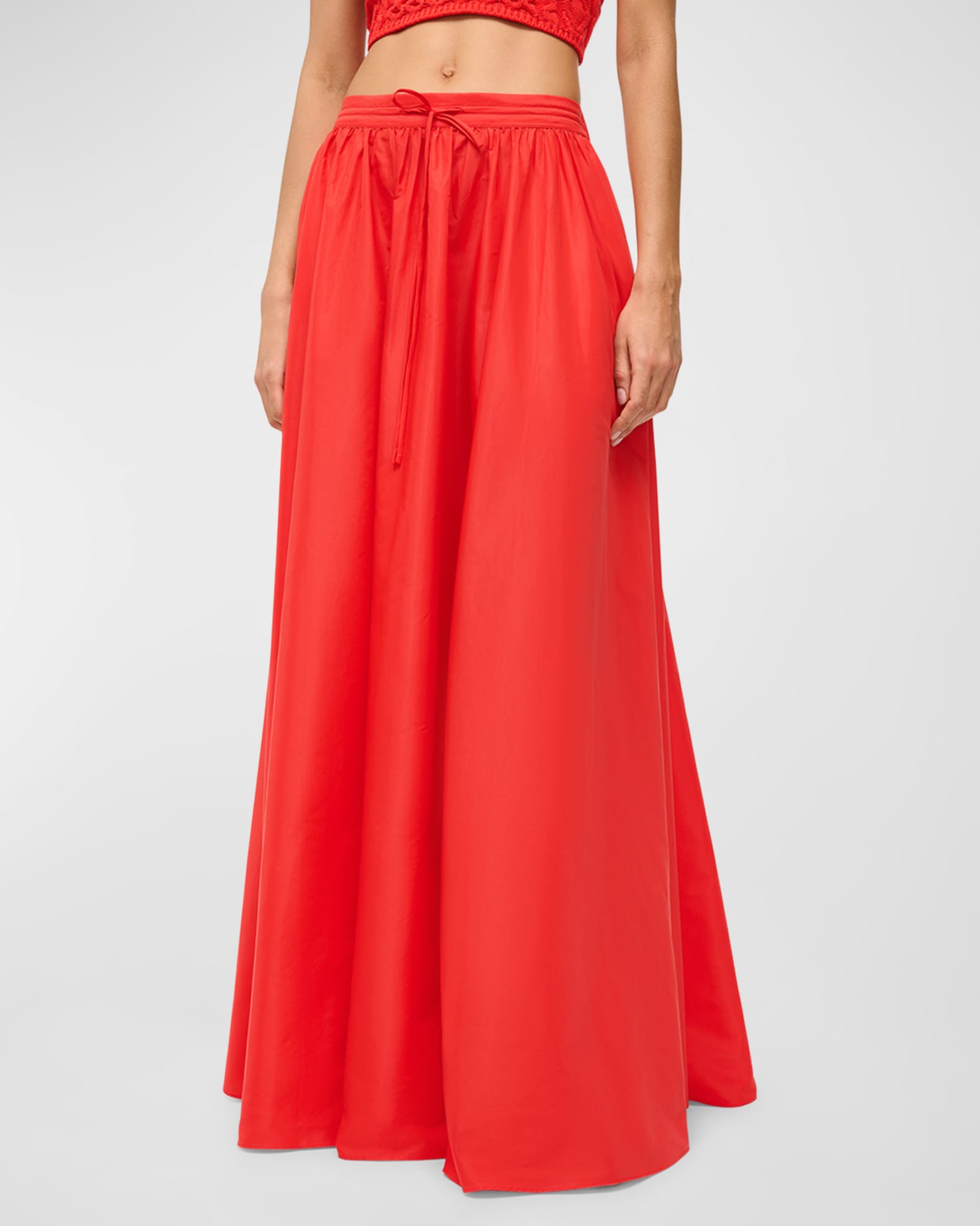 Eden Drawstring Maxi Skirt