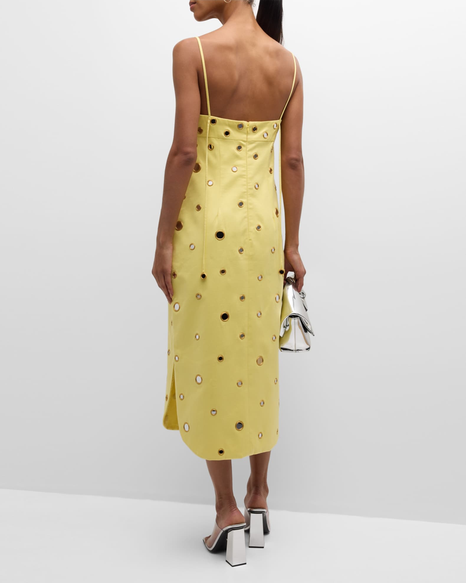 Malia Mirrored Midi Sheath Dress