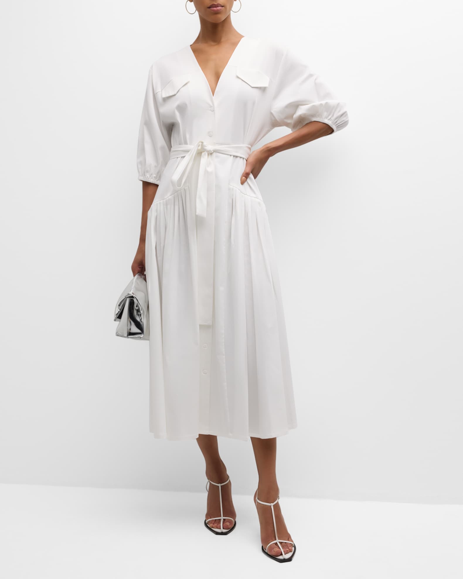 Alexis Oasis Dress White