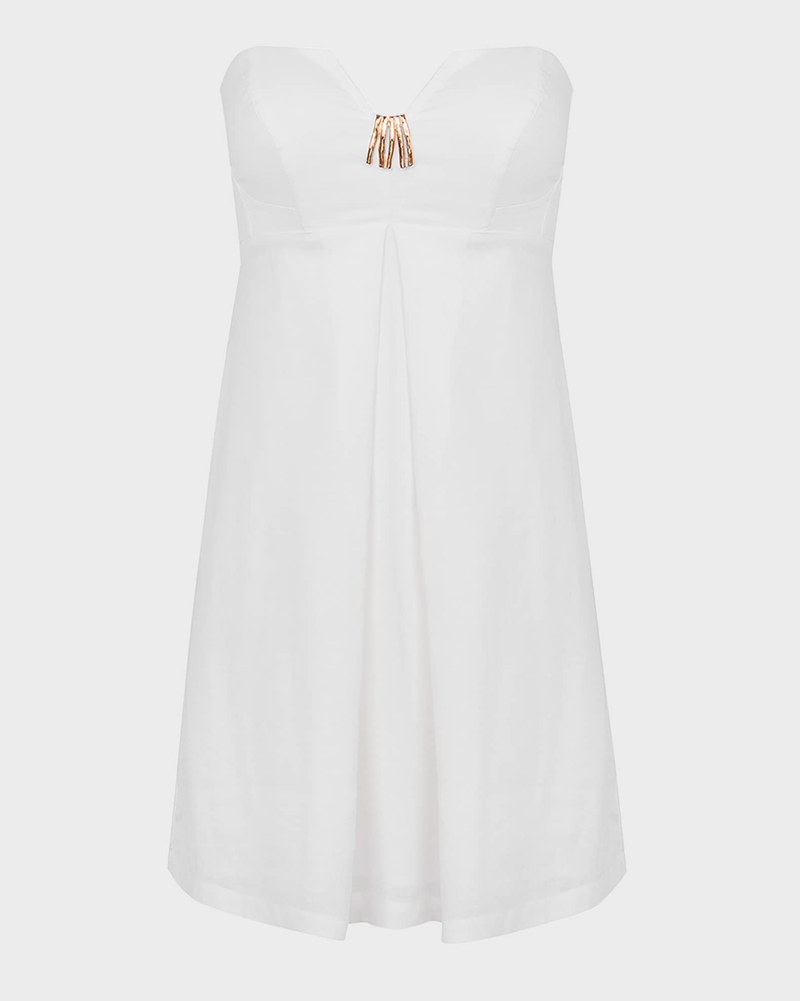 White dress neiman marcus top