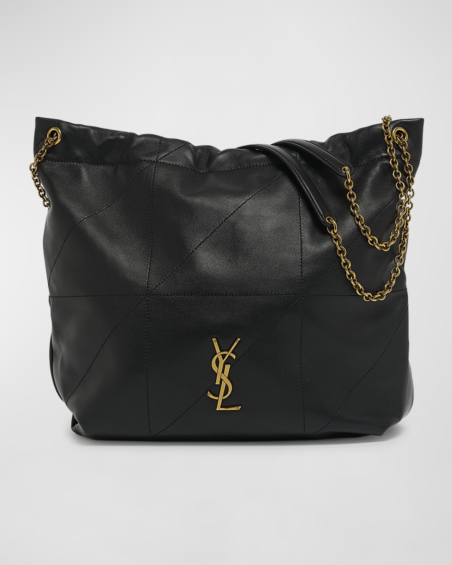 Jamie 4.3 Pochon YSL Shoulder Bag in Quilted Leather  0