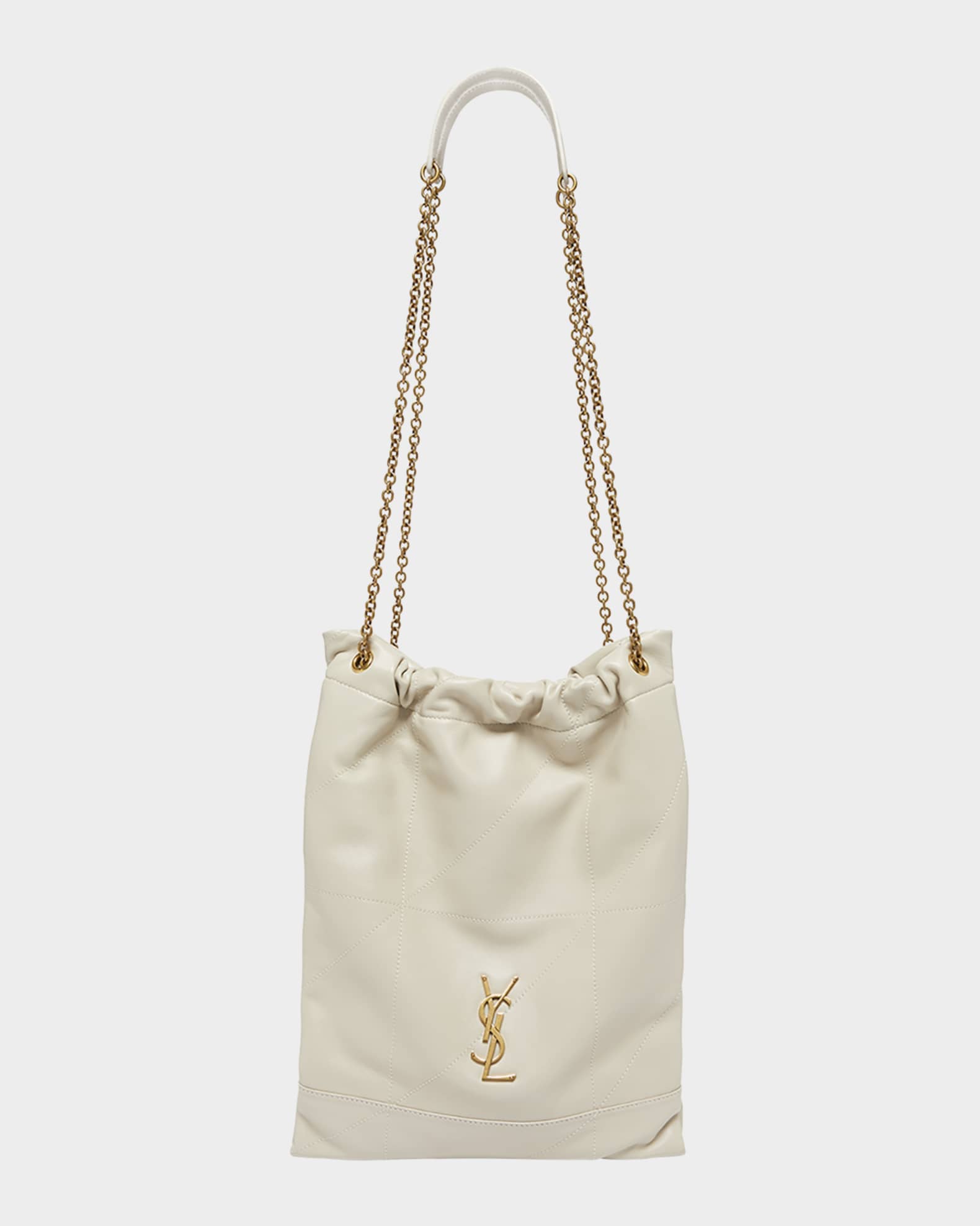 Jamie 4.3 Pochon YSL Shoulder Bag in Quilted Leather  0