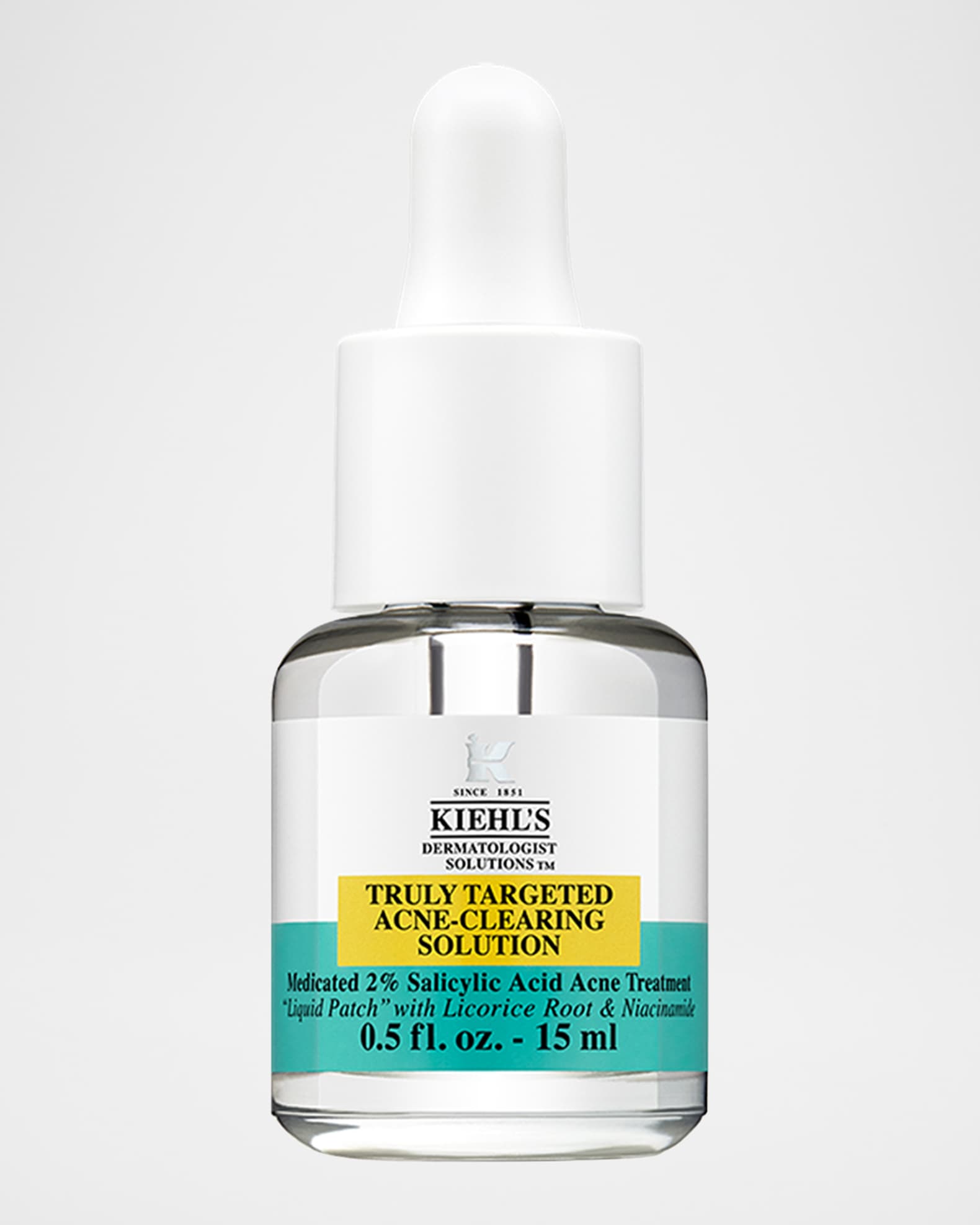 Kiehl's Since 1851 Truly Targeted Acne-Clearing Solution with Salicylic Acid, 0.5 oz.