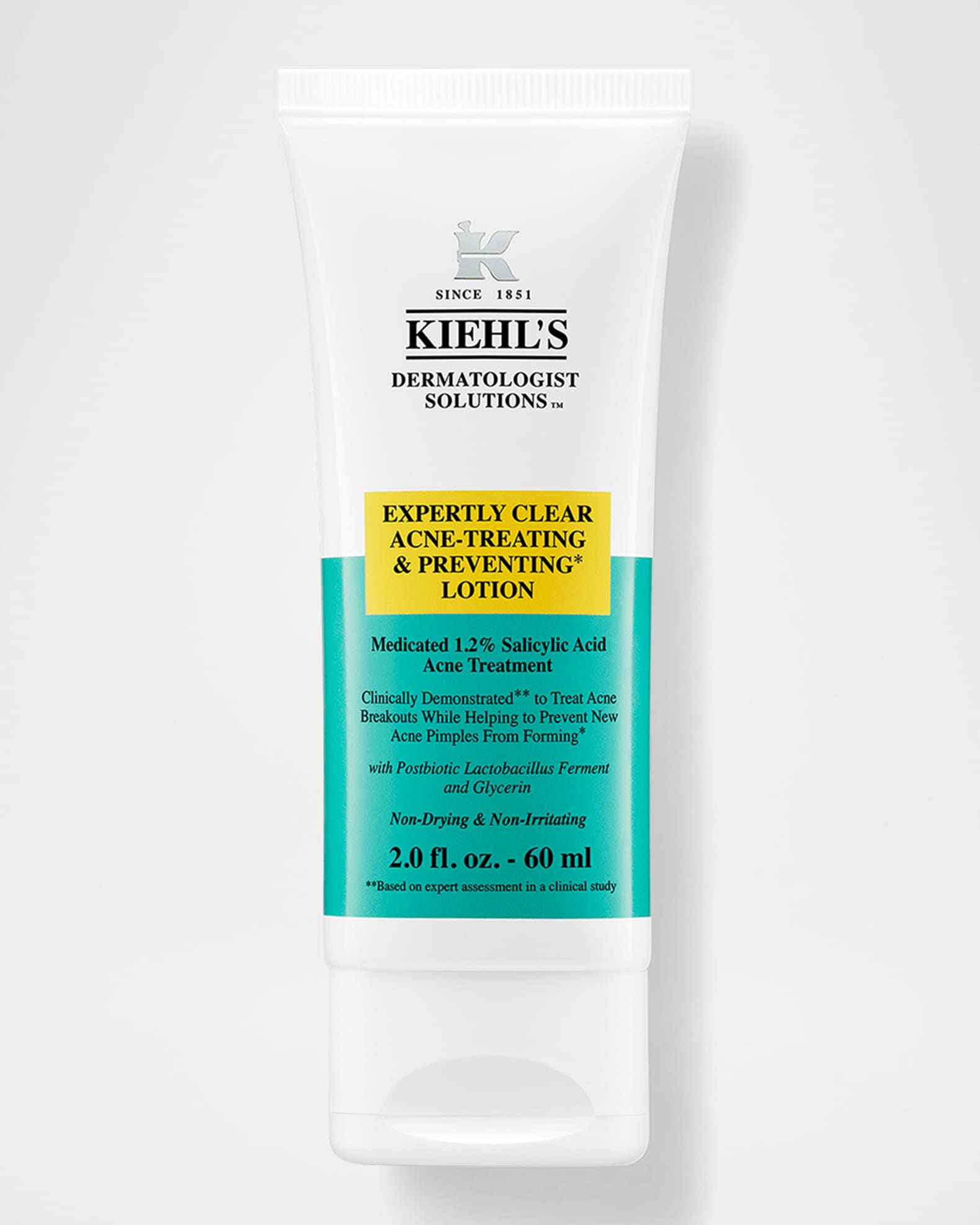 Kiehl's Since 1851 Expertly Clear Acne Treating & Preventing Lotion, 2 oz.