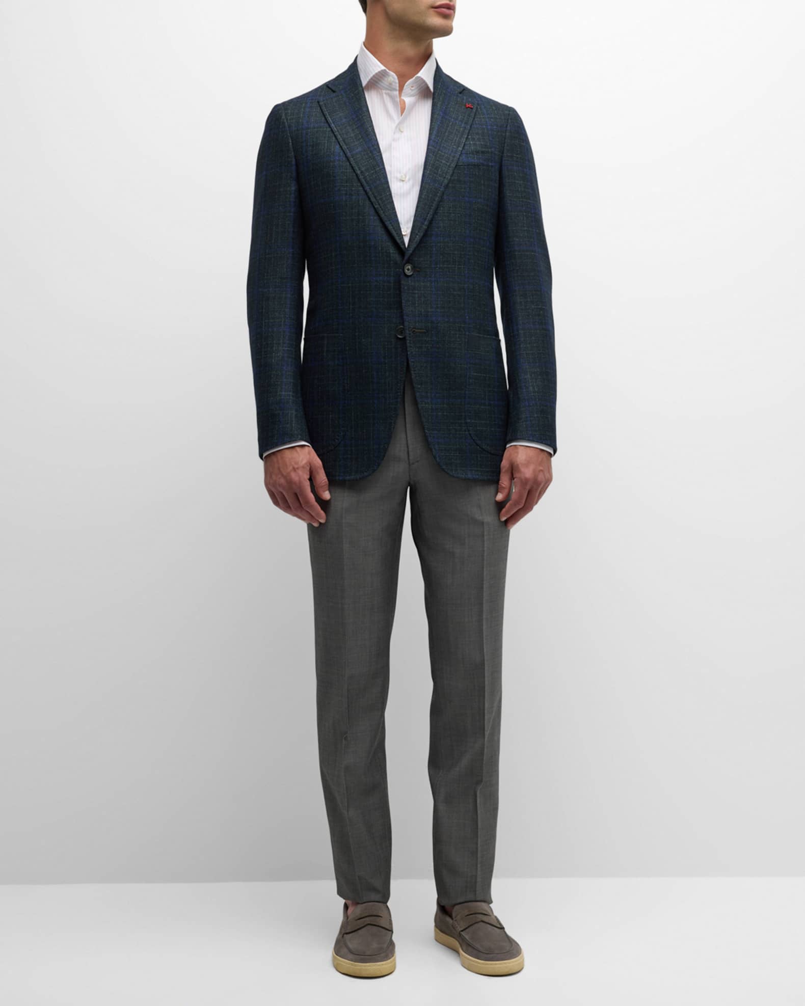 ISAIA Tailored Jacket 46 | eBay