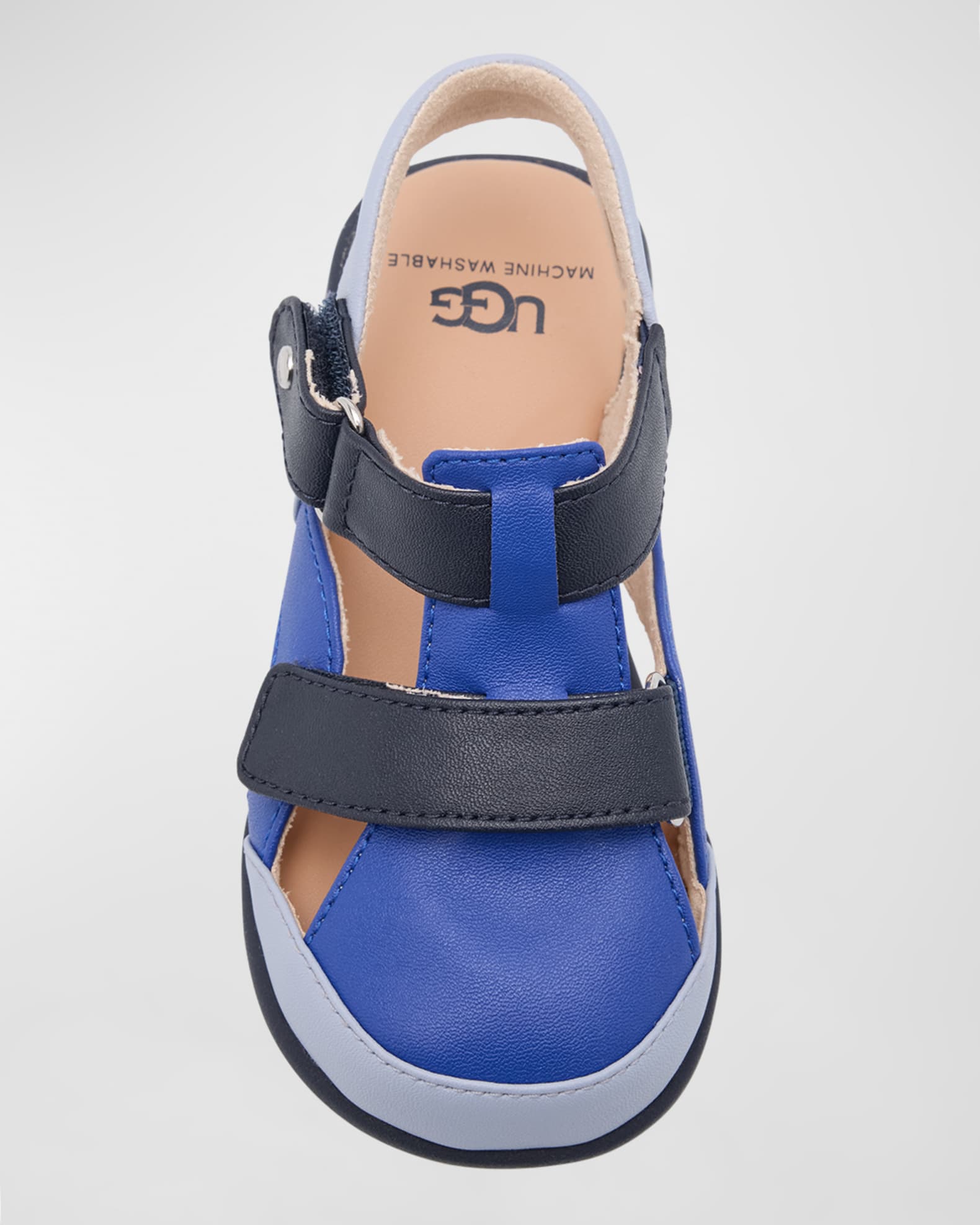 UGG Boy's Rowan Synthetic Leather Shoes, Size Baby/Toddler | Neiman Marcus