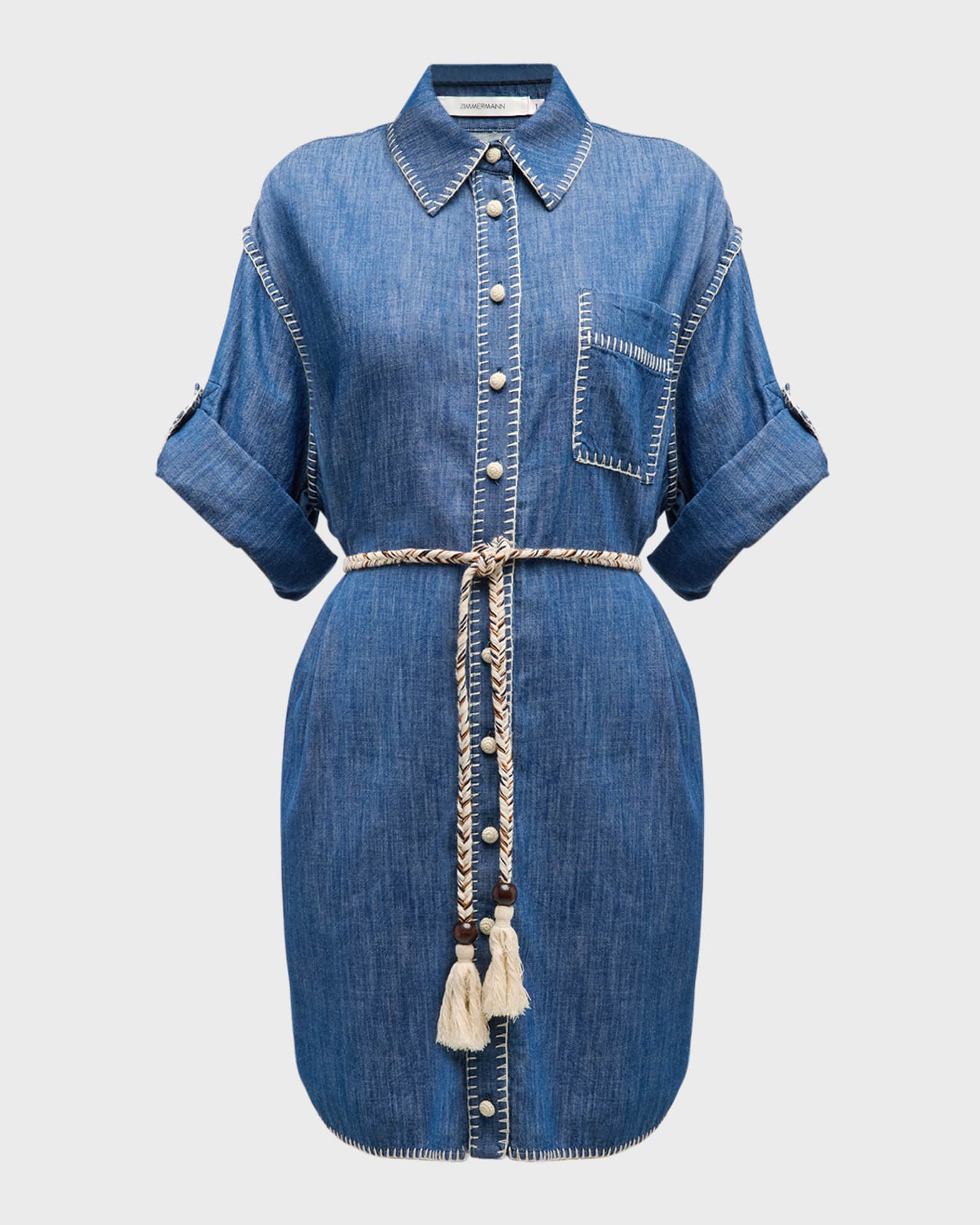 Zimmermann Denim Shirtdress