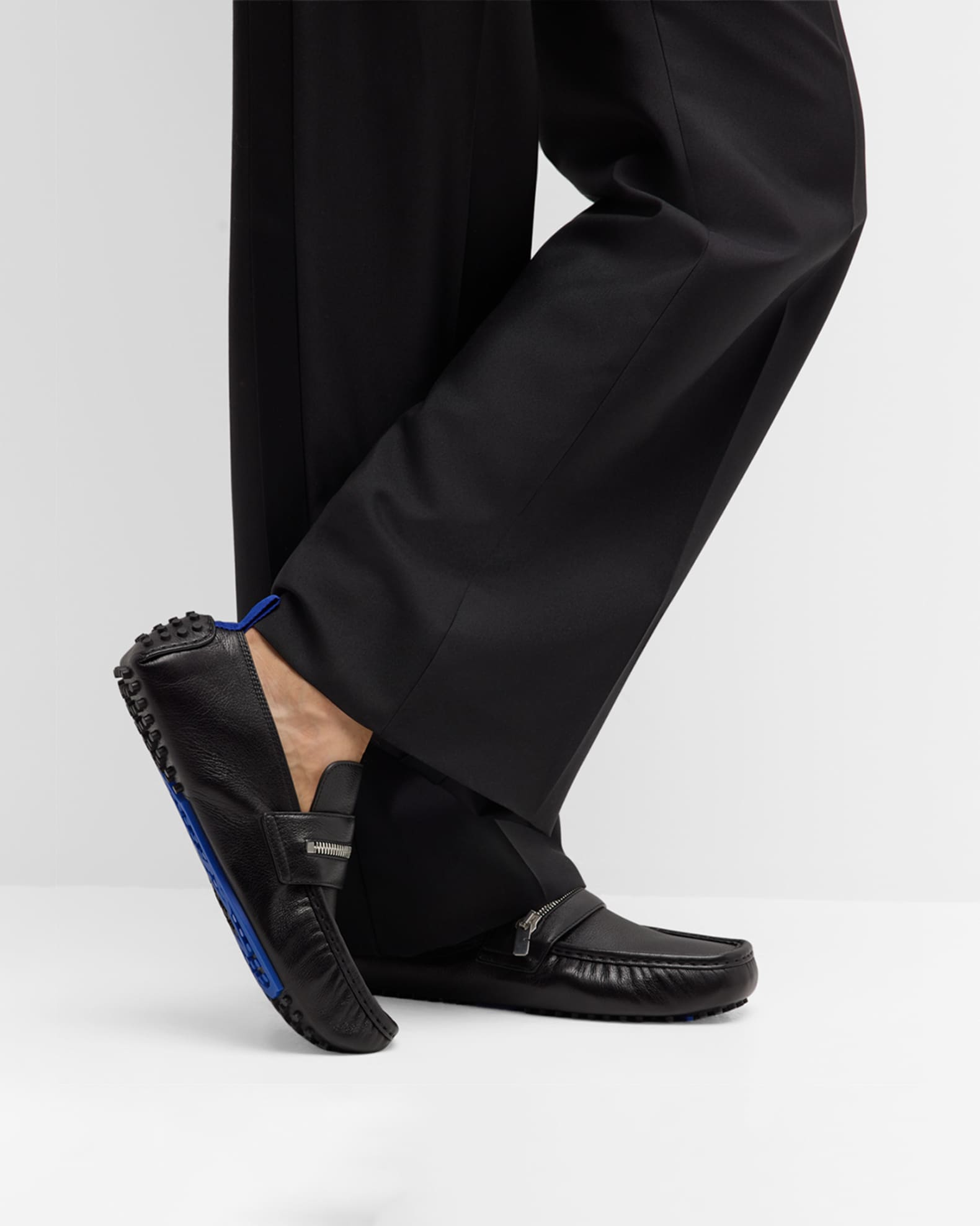 Burberry driving shoes on sale