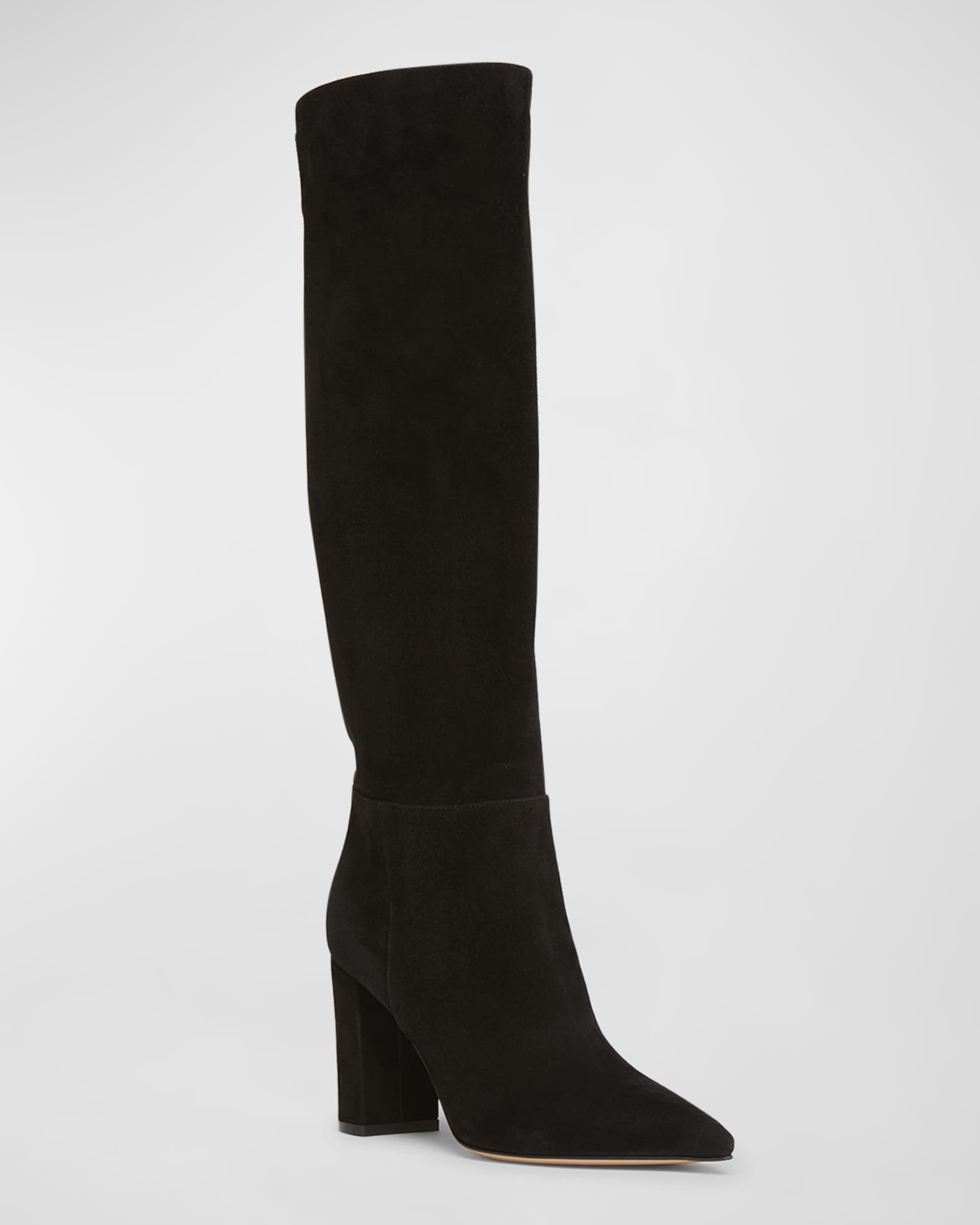 Boots Gianvito Rossi Camel size 10 US in Suede - 47670362