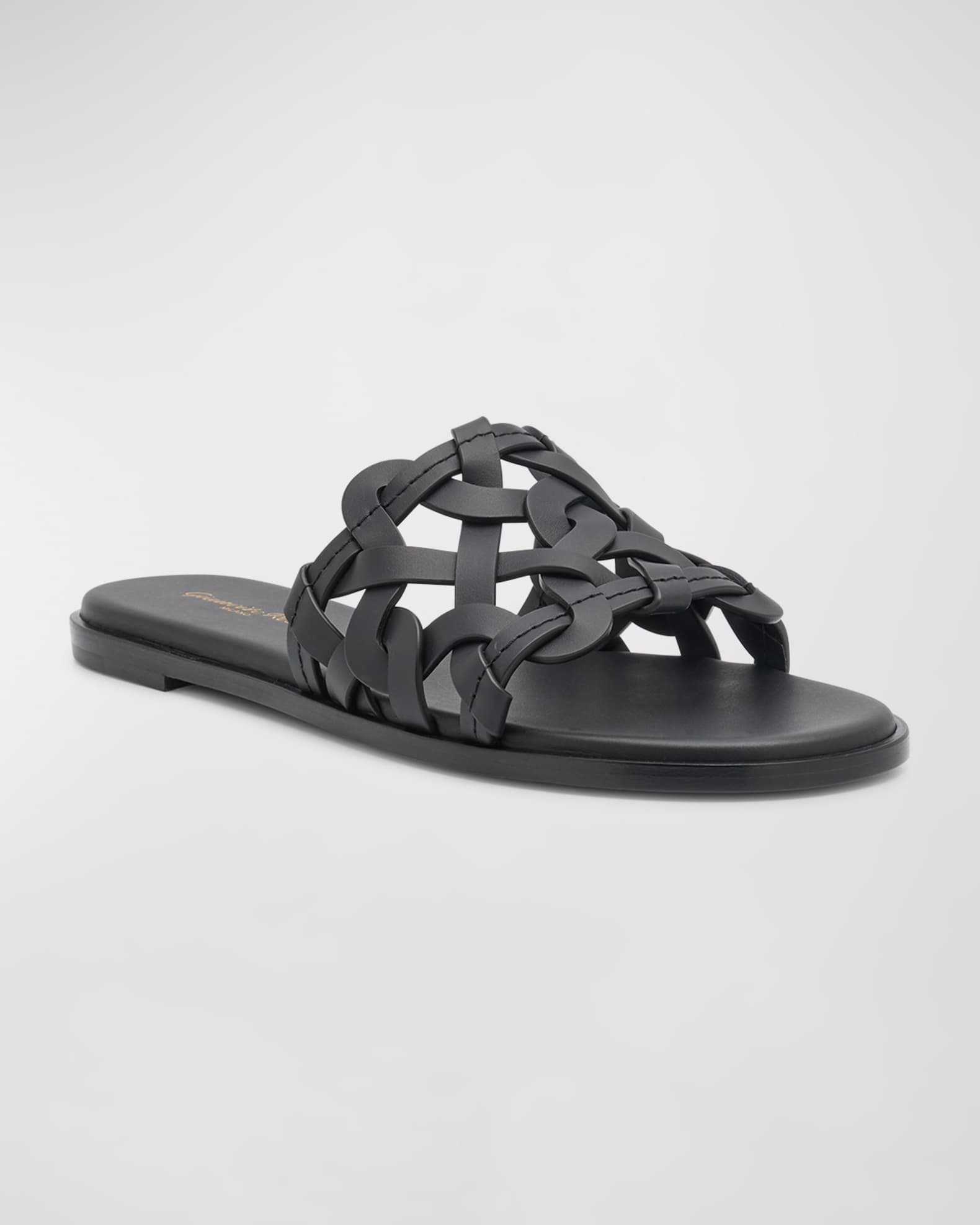 サンダル・ミュール Gianvito Rossi Sandalo Amalfi In Pelle Gianvito Rossi Amalfi Sandals | Neiman Marcus