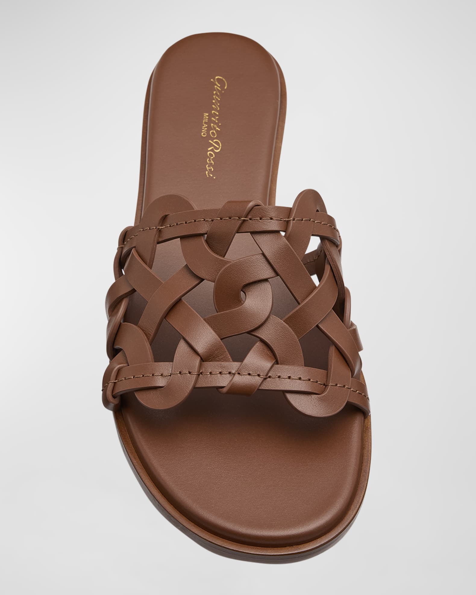 VIP【関税送料無料】希少 GIANVITO ROSSI AMALFI FLAT SANDALS Gianvito Rossi Amalfi Sandals | Neiman Marcus