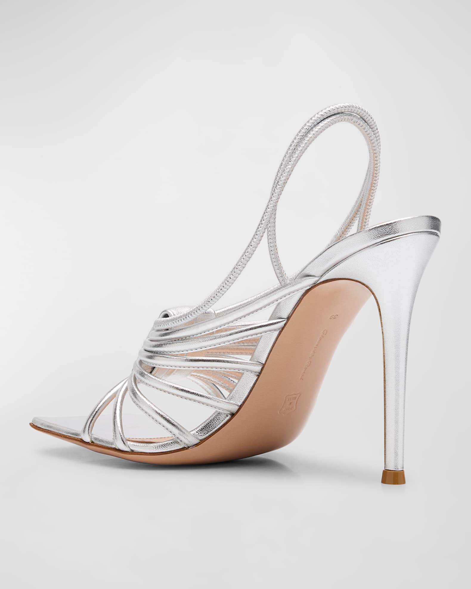Slingback strappy heels outlet