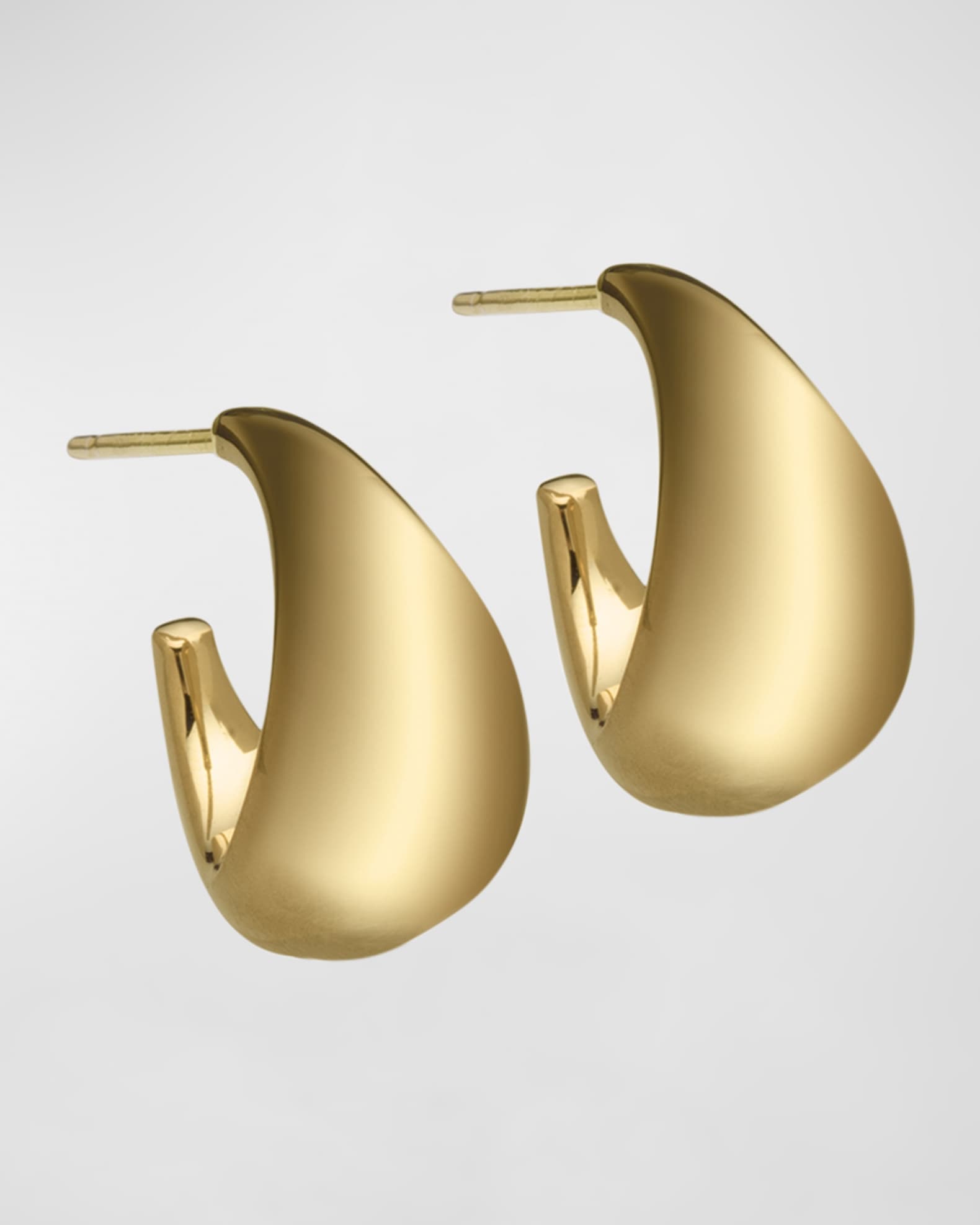 Jennifer Zeuner Shira Gold Plated Earrings Neiman Marcus