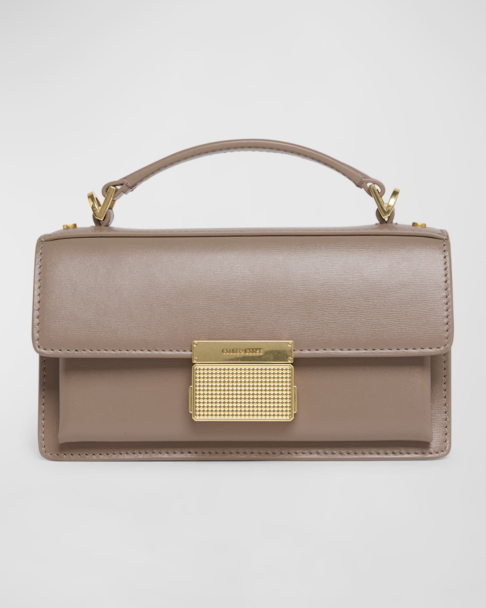 Venezia Small Flap Leather Crossbody Bag 0