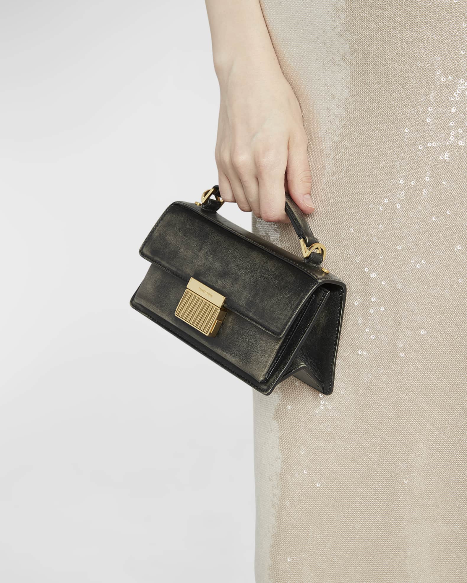 【関税込み】Golden  \"Small Venezia\" crossbody bag Golden Goose Venezia Small Flap Leather Crossbody Bag