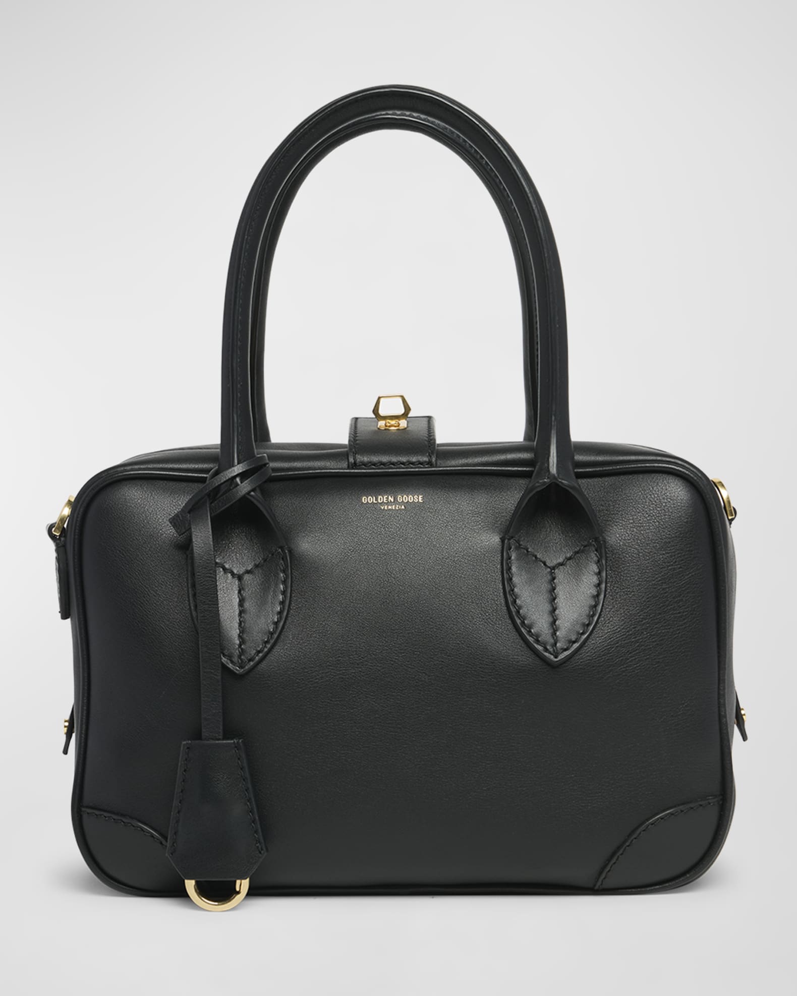 楽天市場】【中古】GOLDEN GOOSE「Equipage」レザーボストン