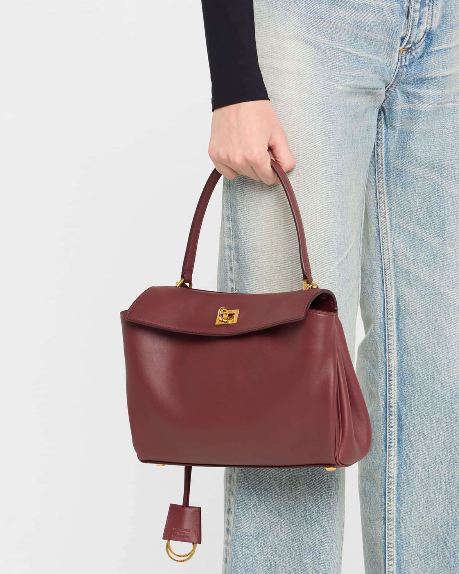 Rodeo Small Leather Tote Bag 1
