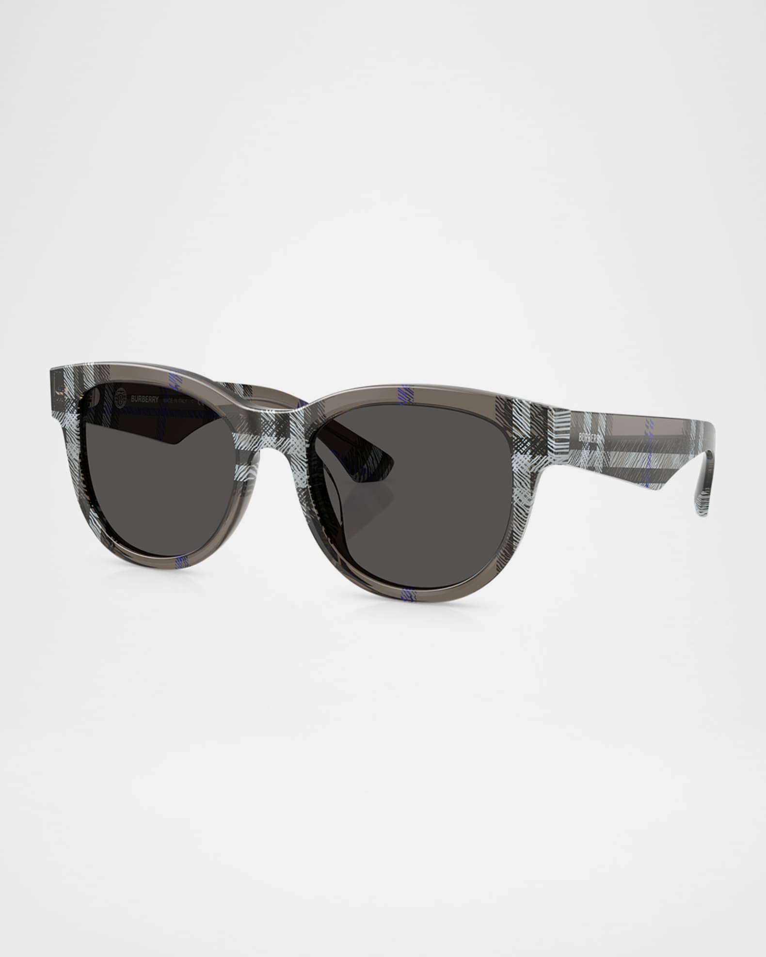 Burberry women's round sunglasses outlet