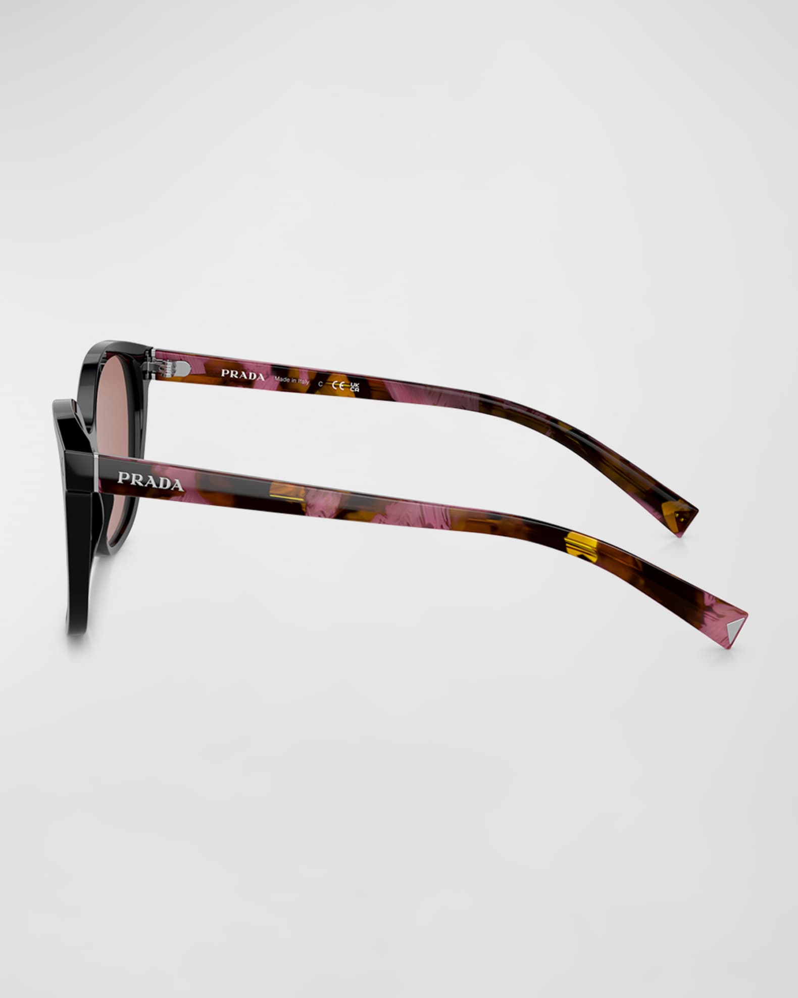 Prada Two Tone Acetate Square Sunglasses Neiman Marcus