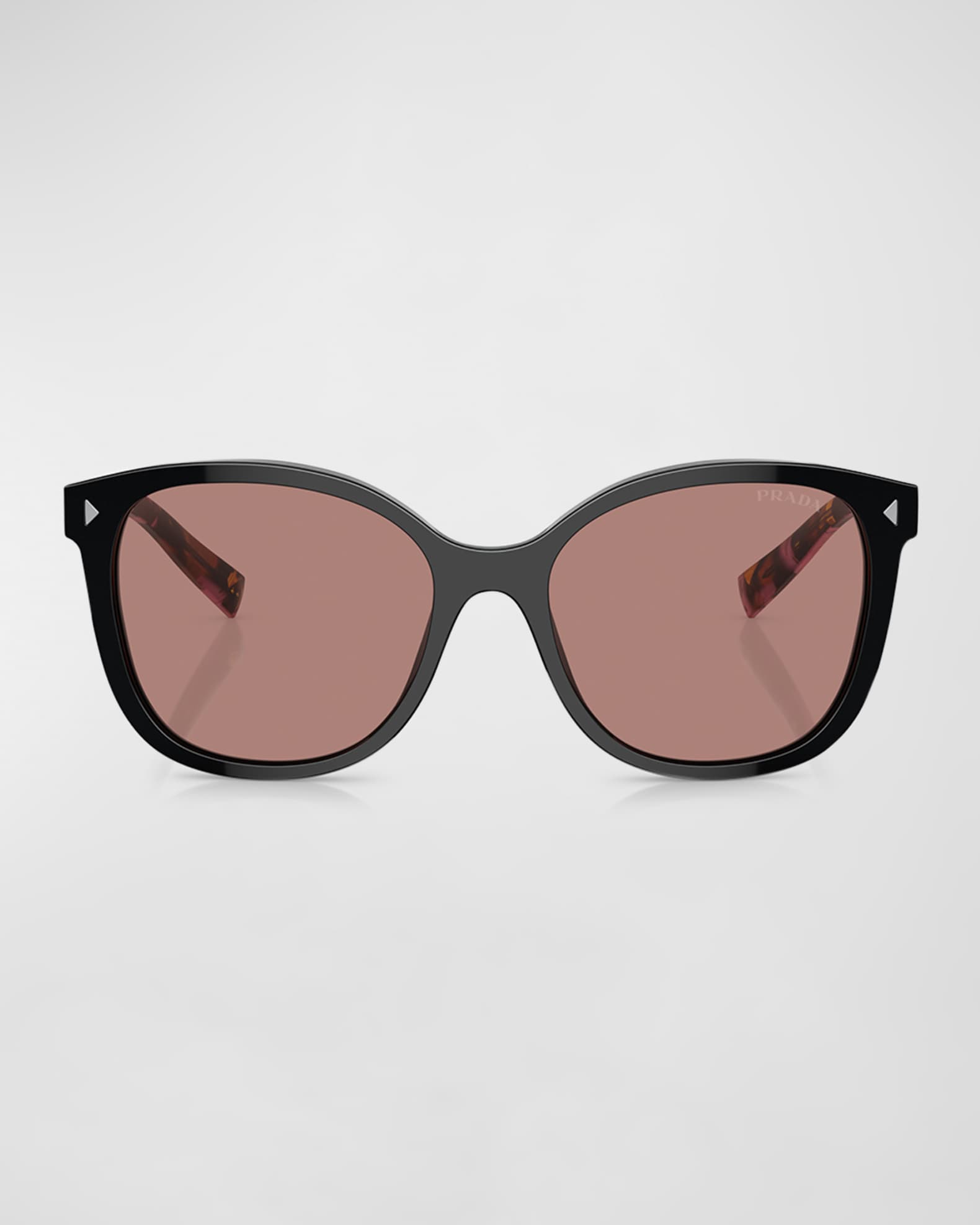 PRADA ツトン レスアッフ スニカ 1E792MFDD303LKG F0DJT Prada Two-Tone Acetate Square Sunglasses | Neiman Marcus
