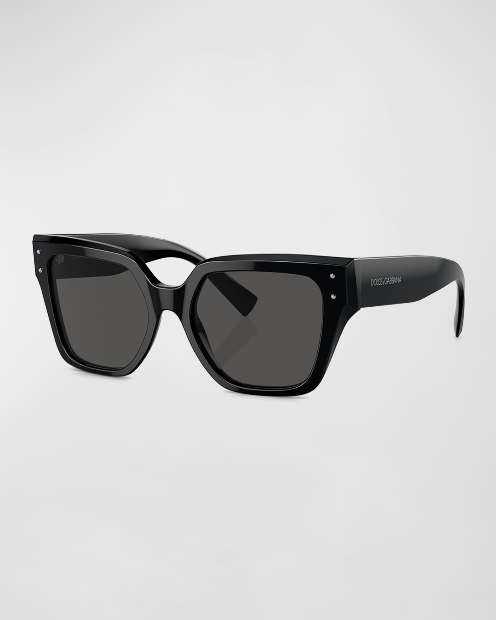 Monochrome Acetate & Plastic Butterfly Sunglasses 0
