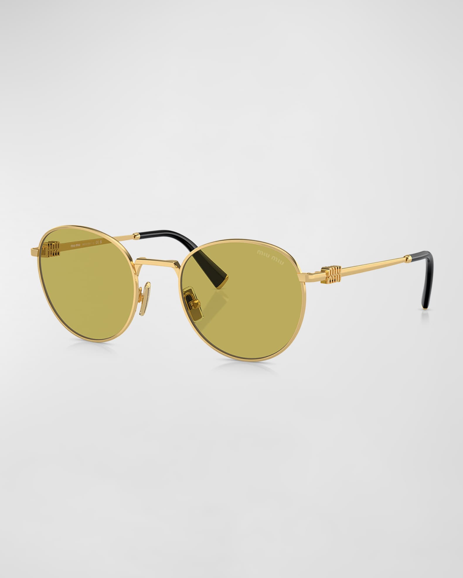 Round miu miu sunglasses cheap